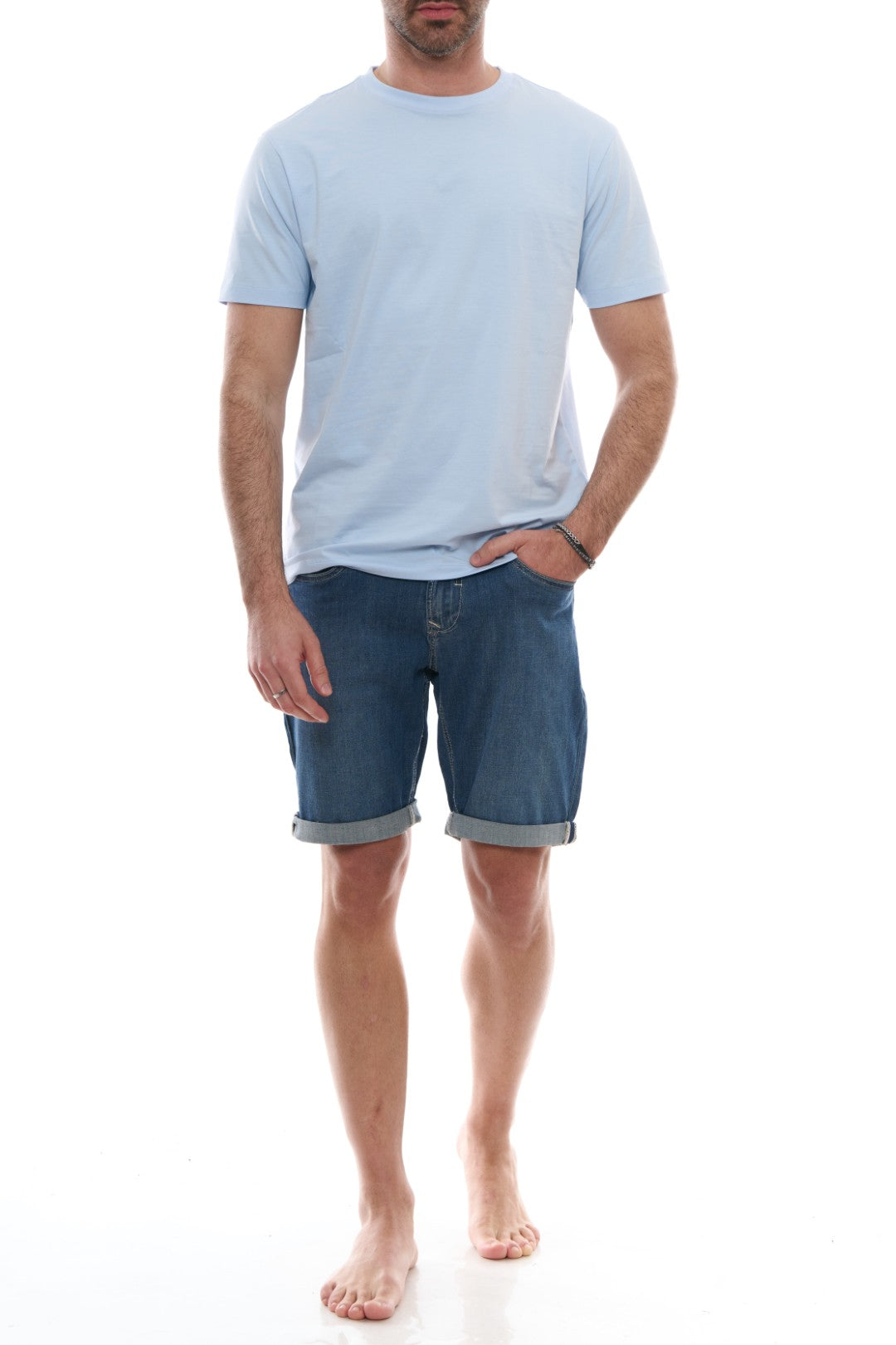 Bermuda Basic Denim Light