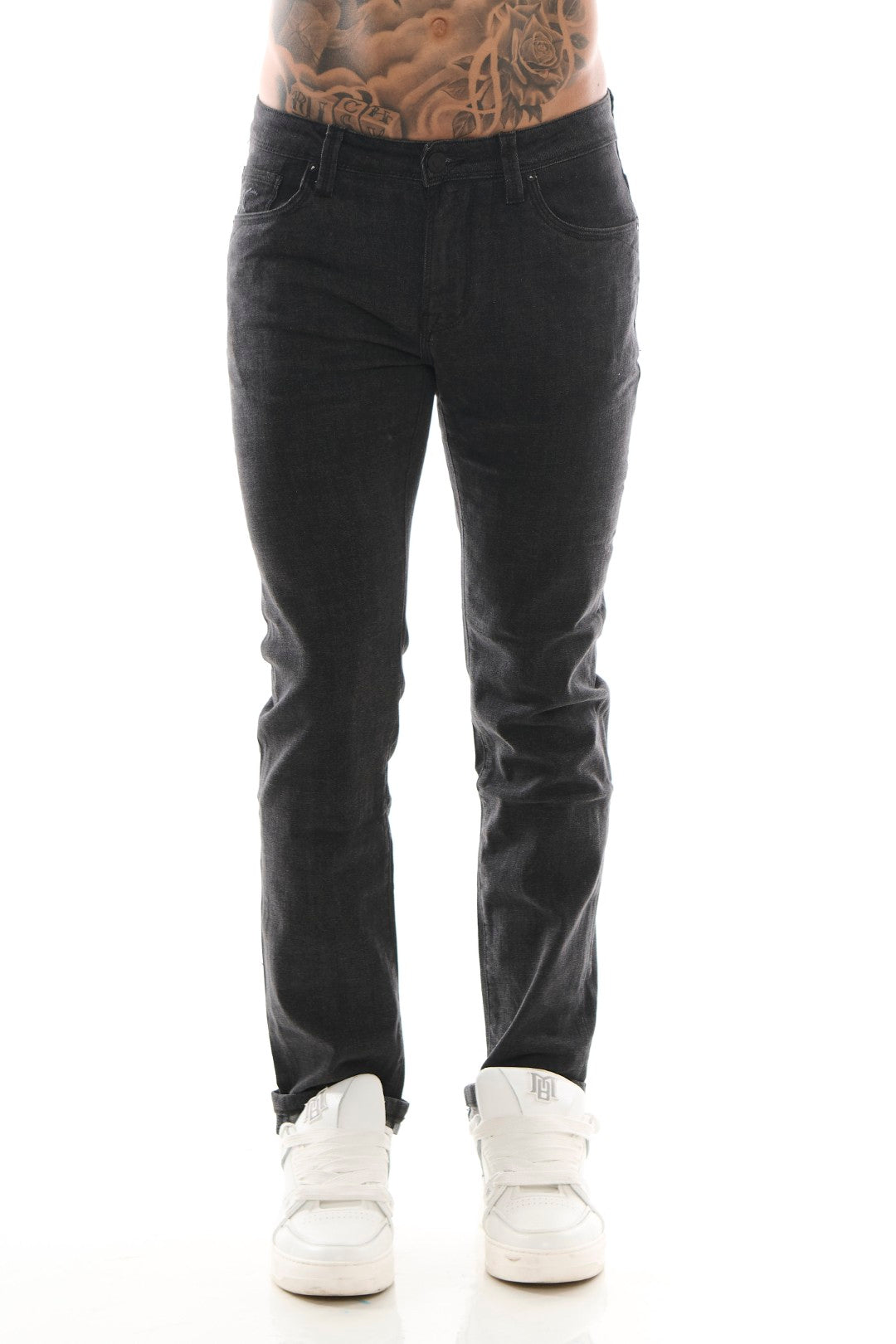 Jeans Basic Denim Nero