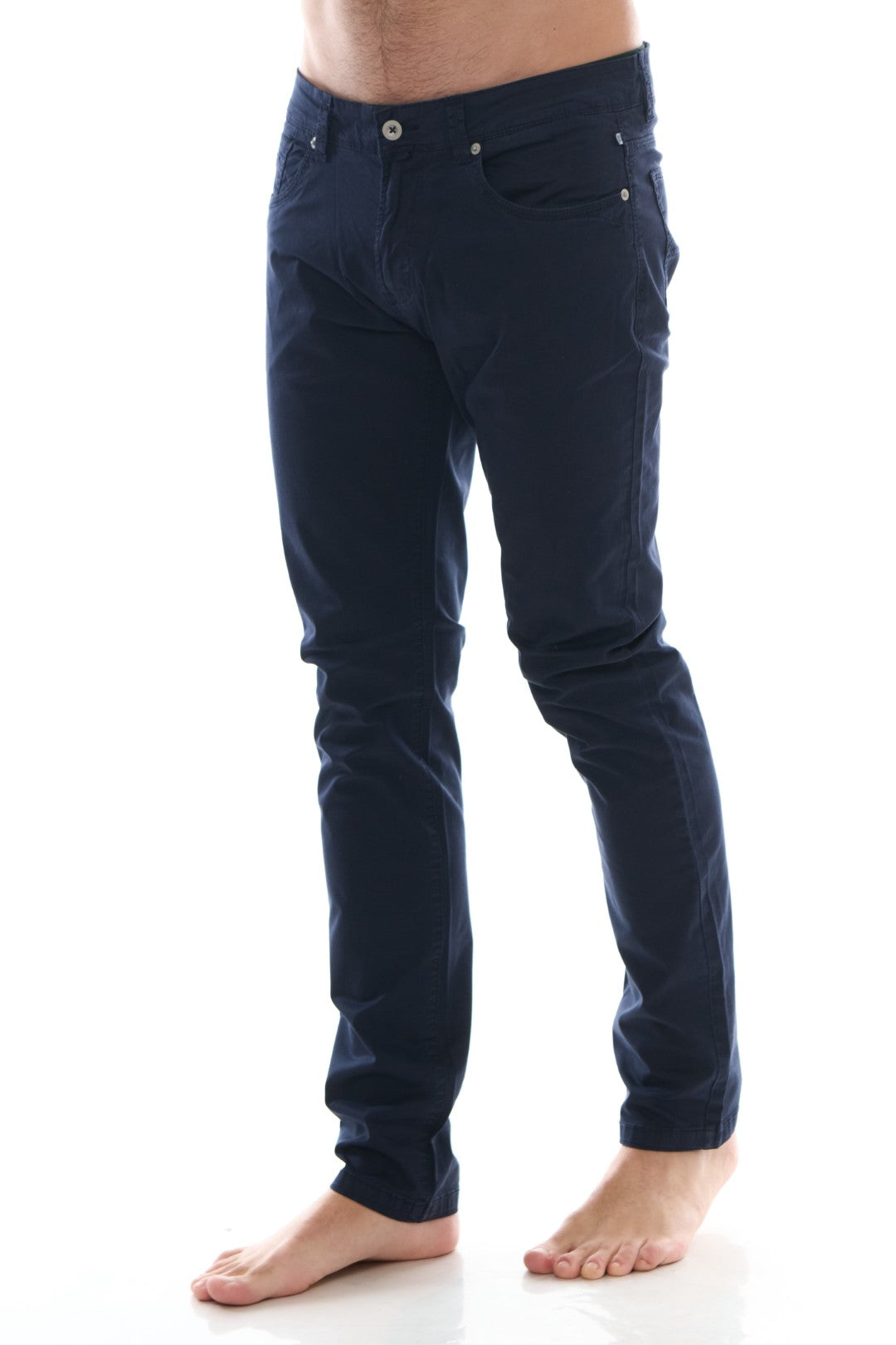 Pantalone 5 tasche Basic Cotone