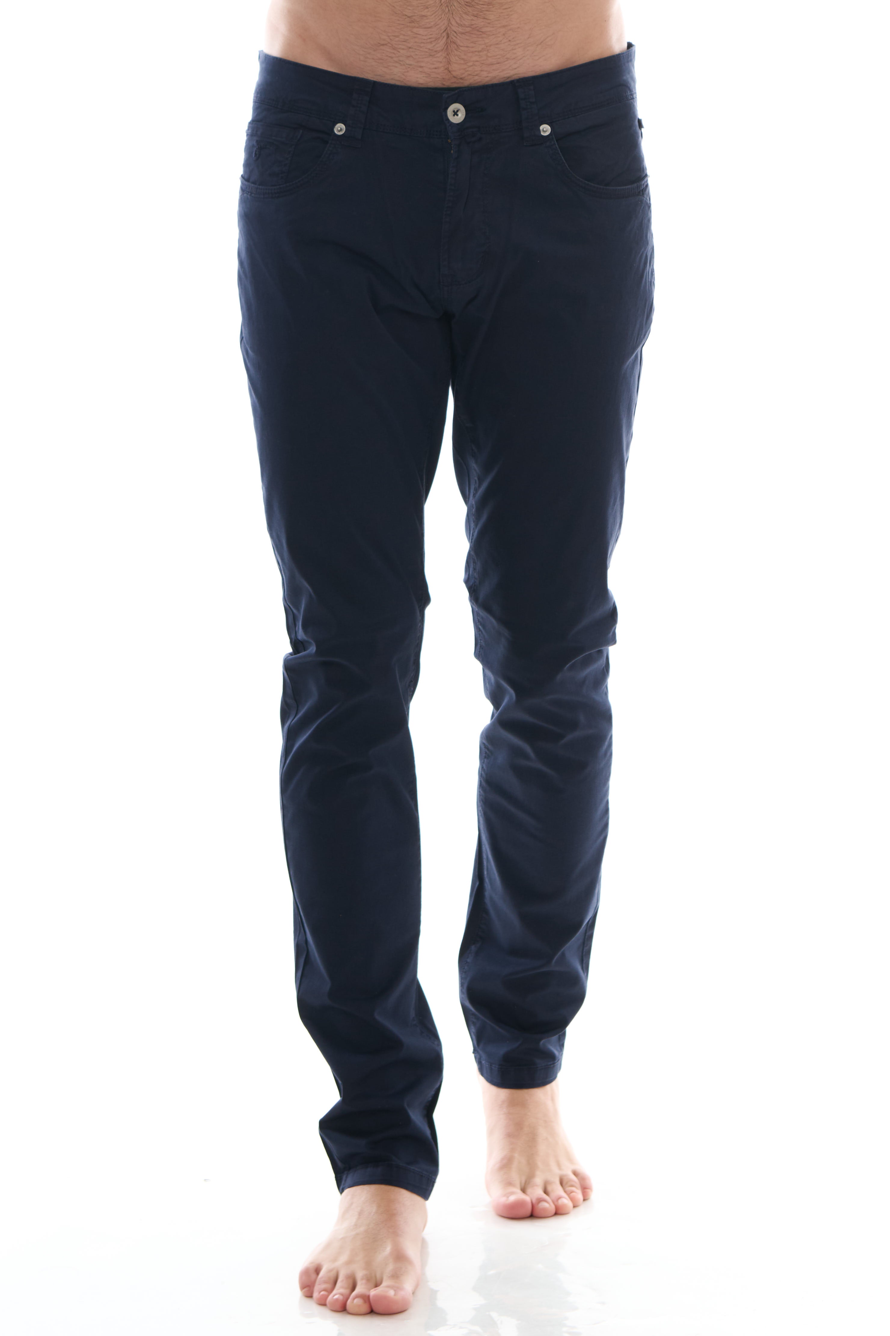 Pantalone 5 tasche Basic Cotone