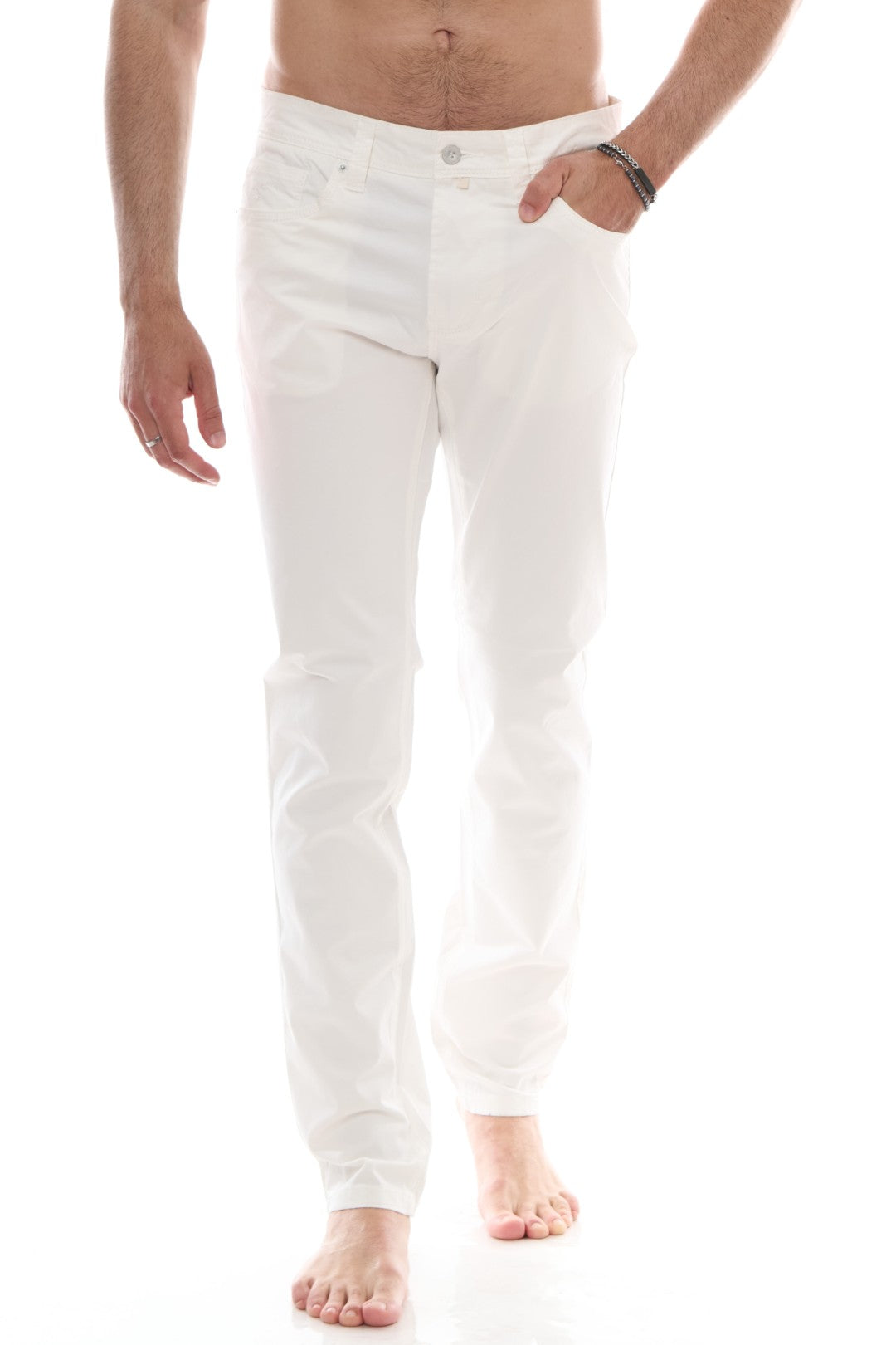 Pantalone 5 tasche Basic Cotone