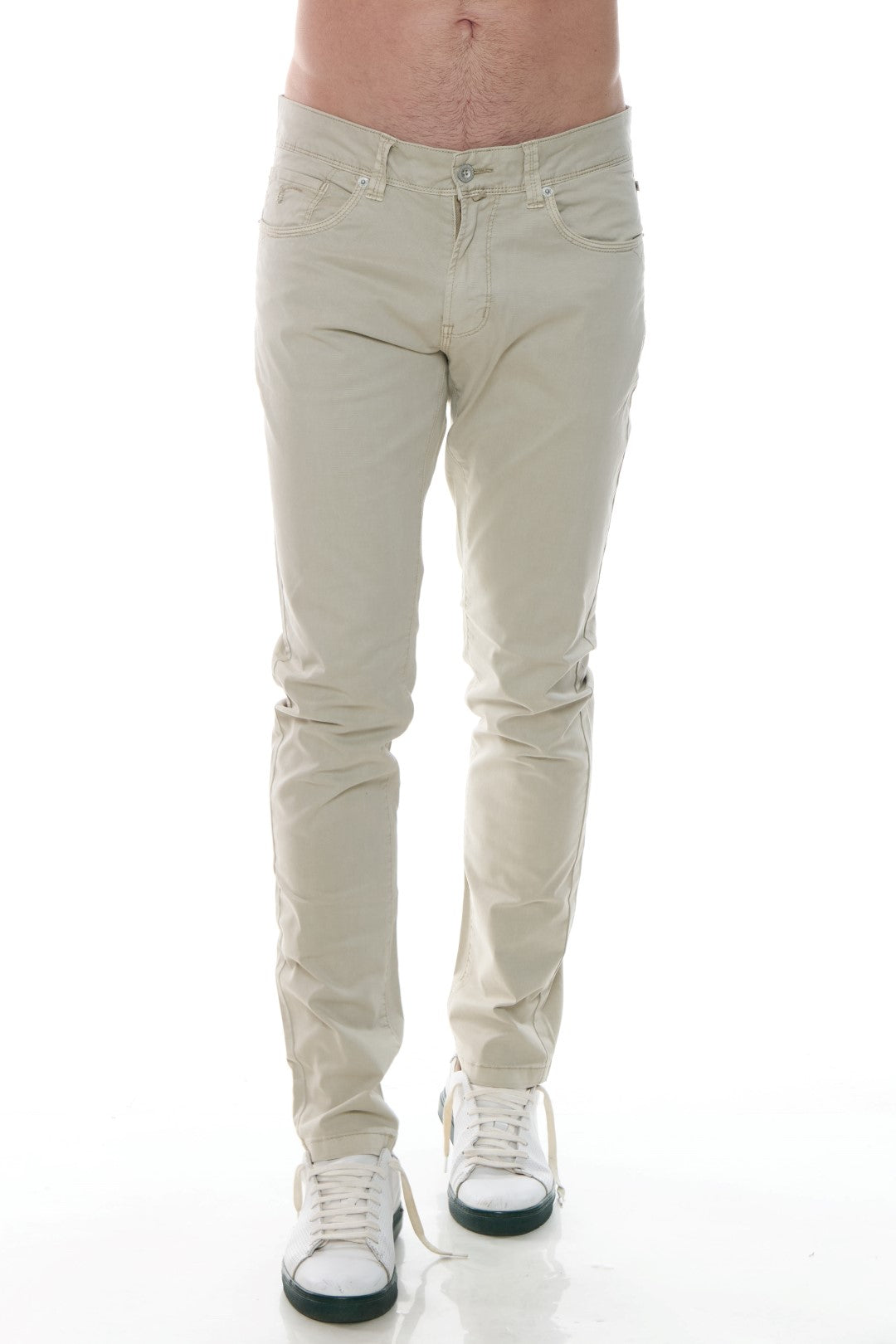 Pantalone 5 tasche Basic Cotone