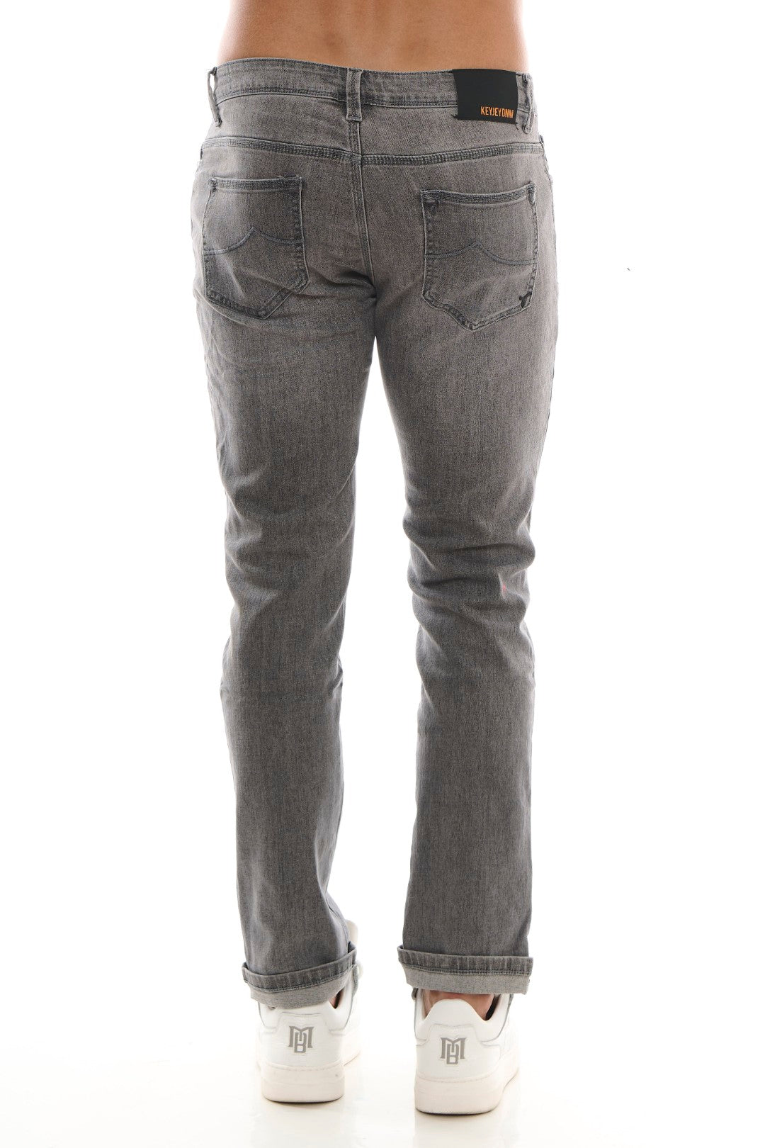 Jeans Basic Denim Grigio