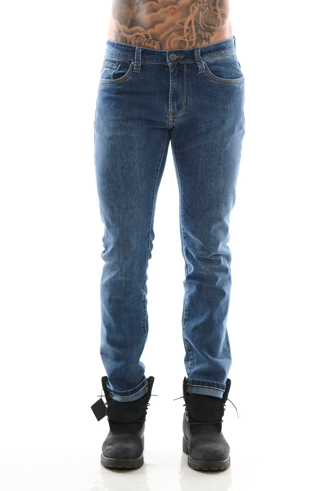 Jeans Basic Denim Blu