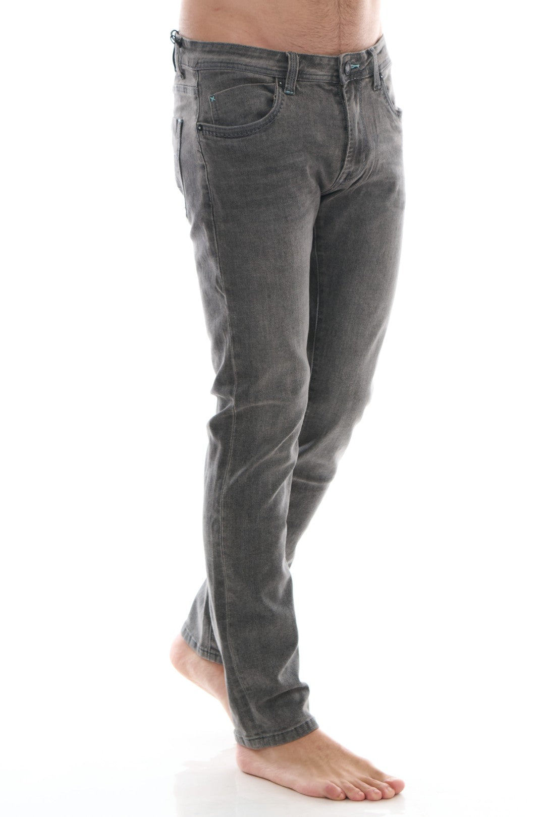 Jeans 5 tasche Grigio