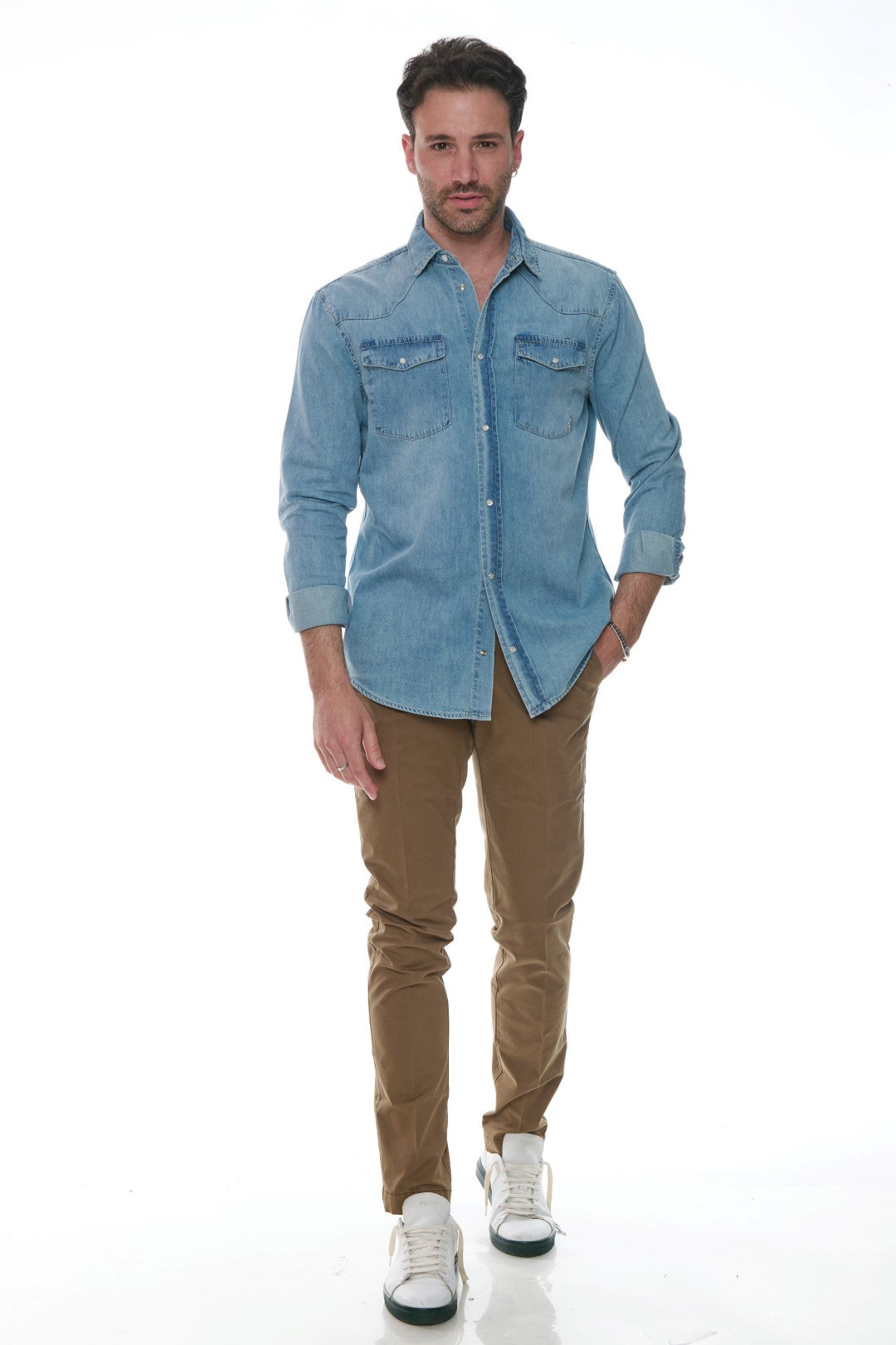 Pantalone Tasca America in cotone