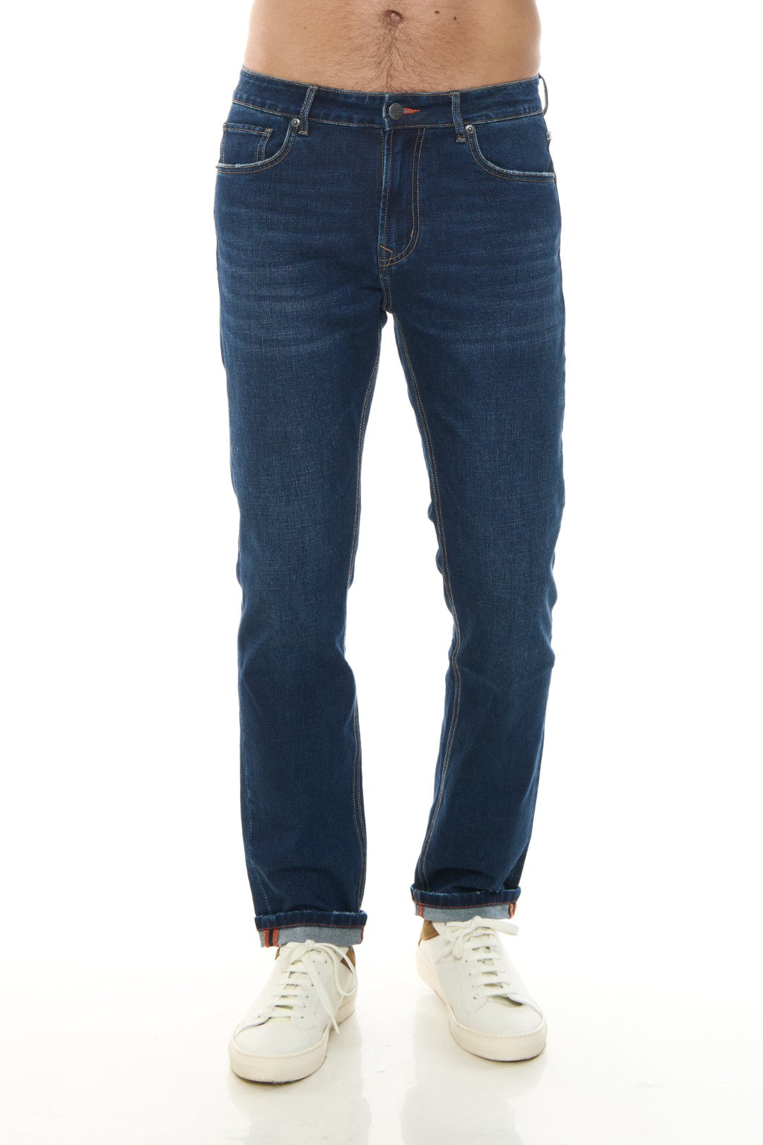 Jeans 5 Tasche Regular Scuro