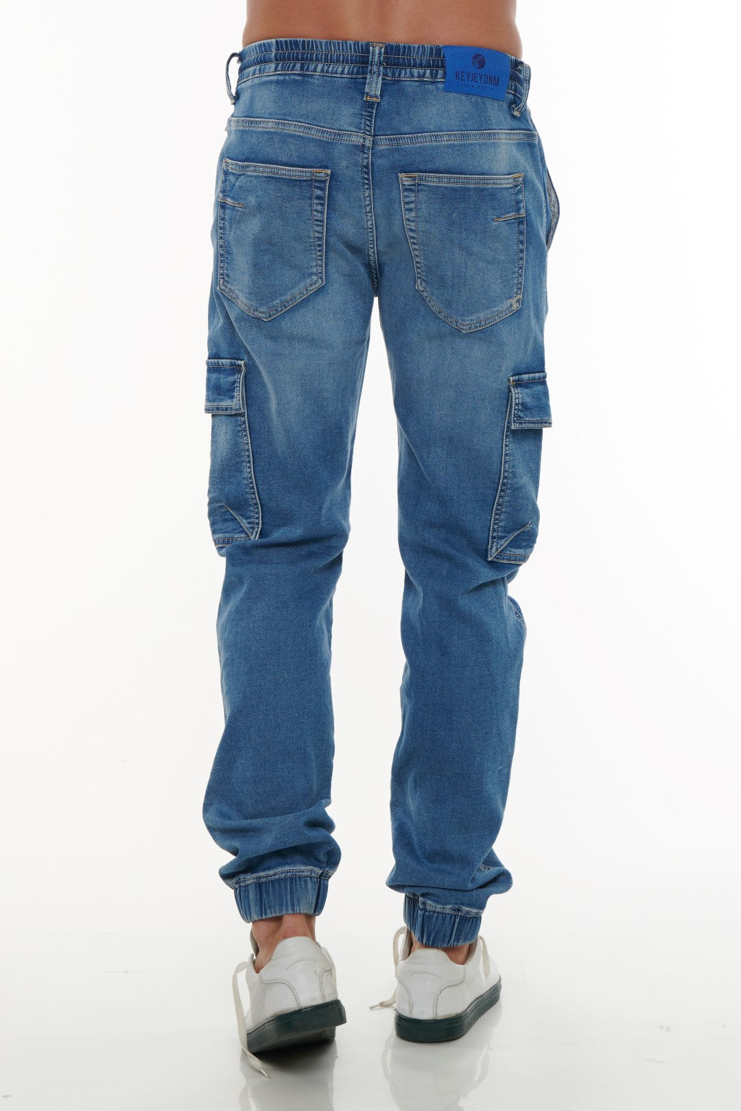 Jeans Cargo con coulisse