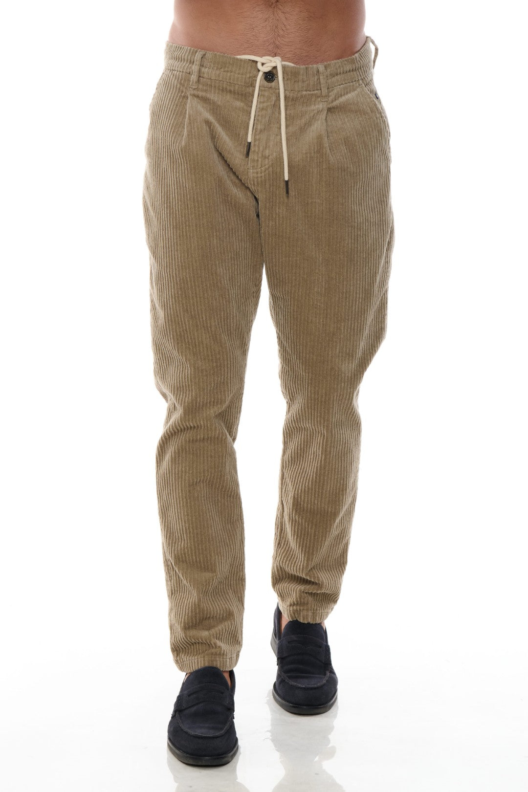 Pantalone con Coulisse Velluto a Coste