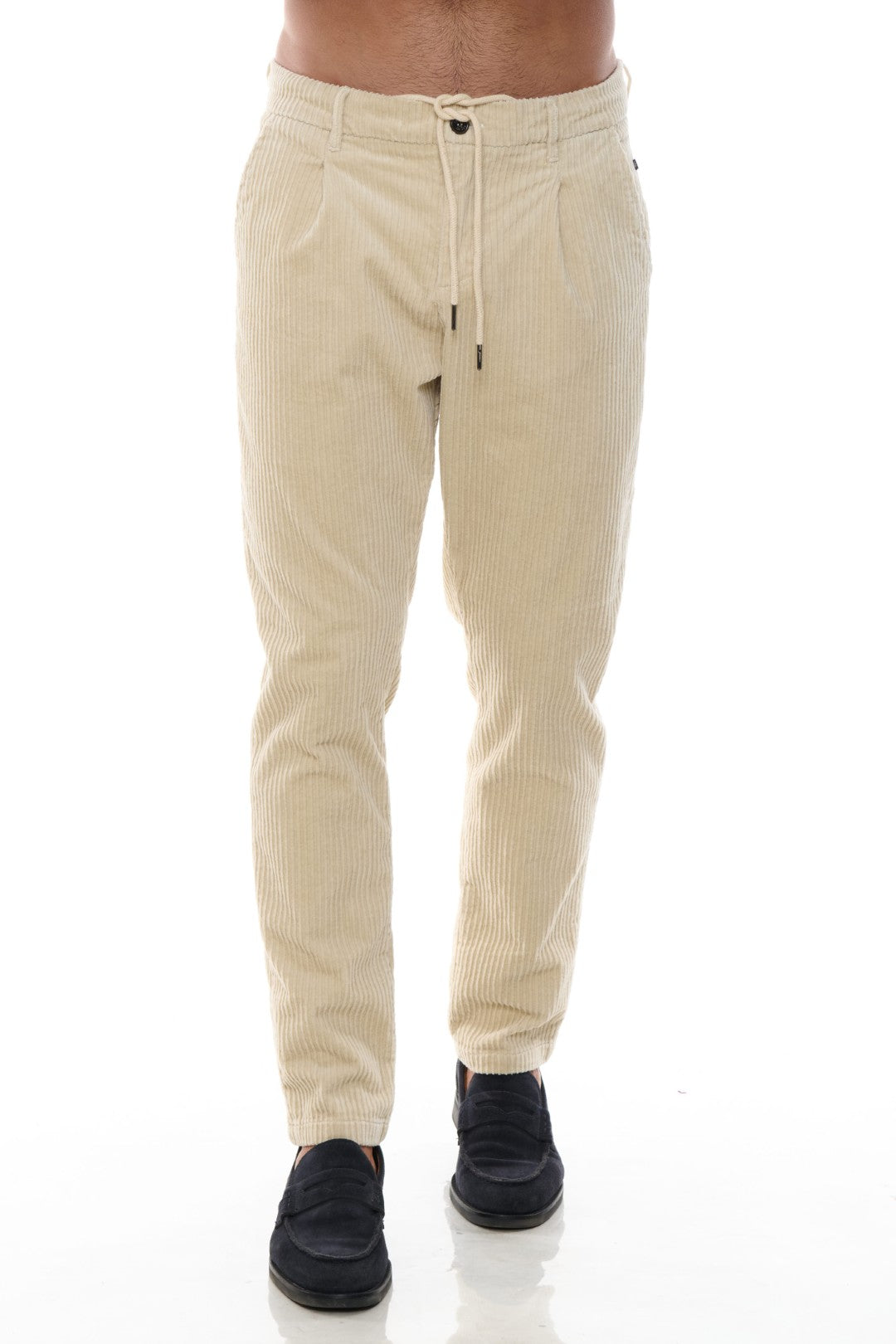Pantalone con Coulisse Velluto a Coste