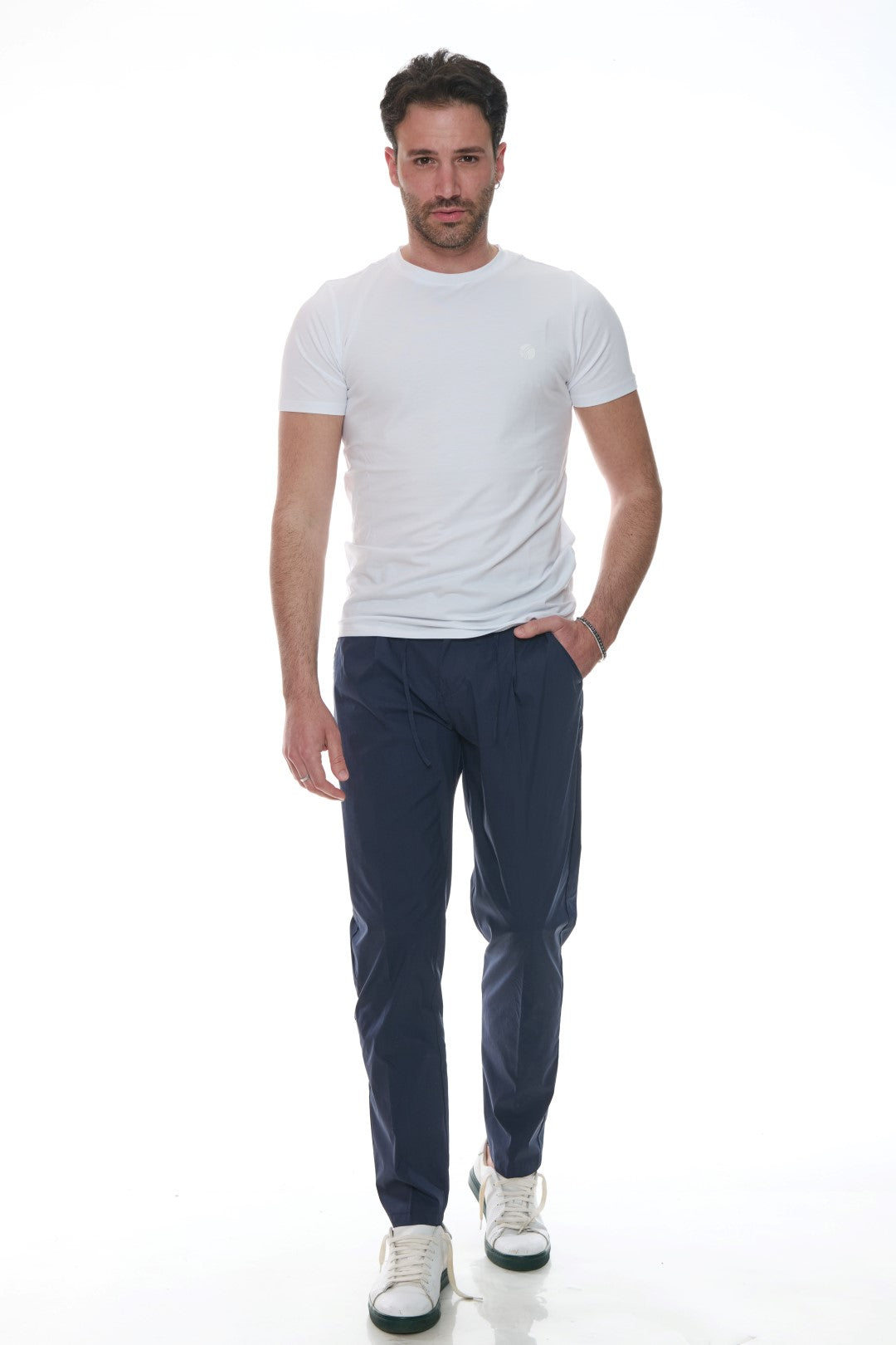 Pantalone Tasca America Coulisse Cotone Leggero