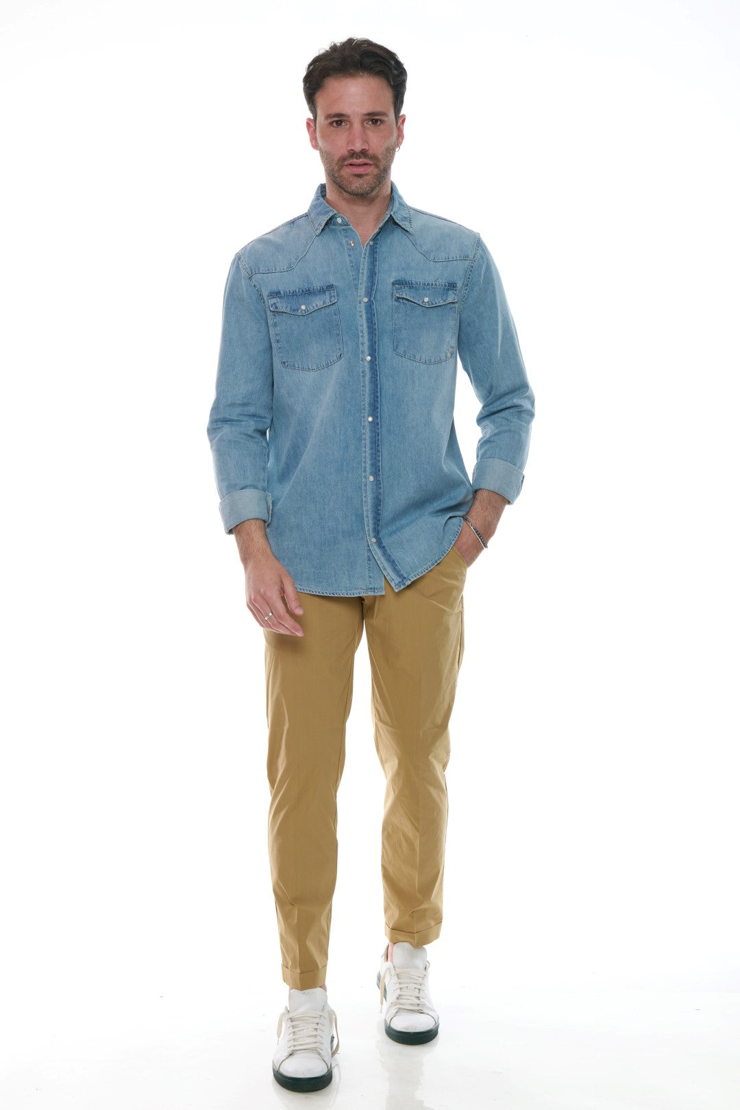 Pantalone Tasca America Cotone Leggero