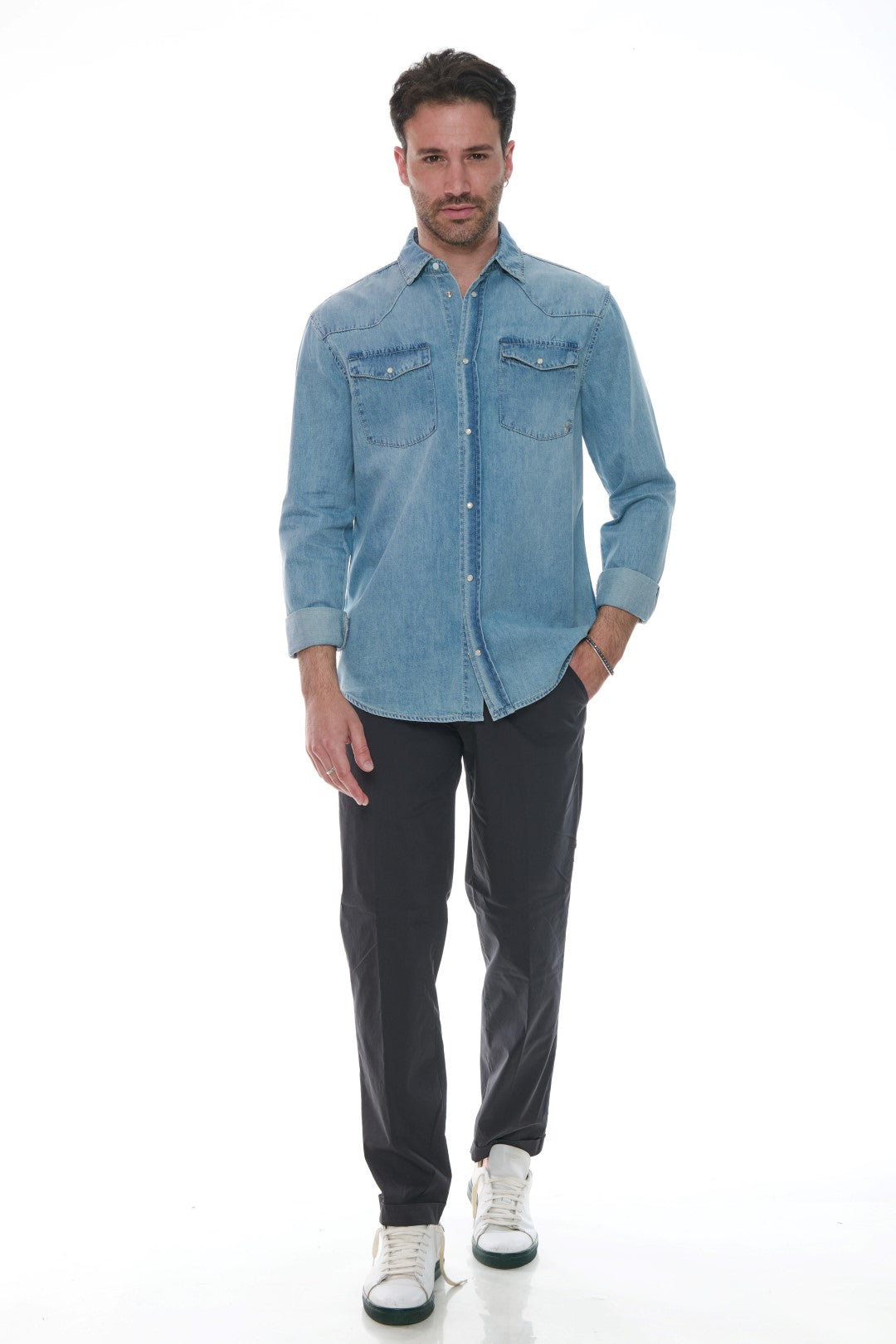 Pantalone Tasca America Cotone Leggero