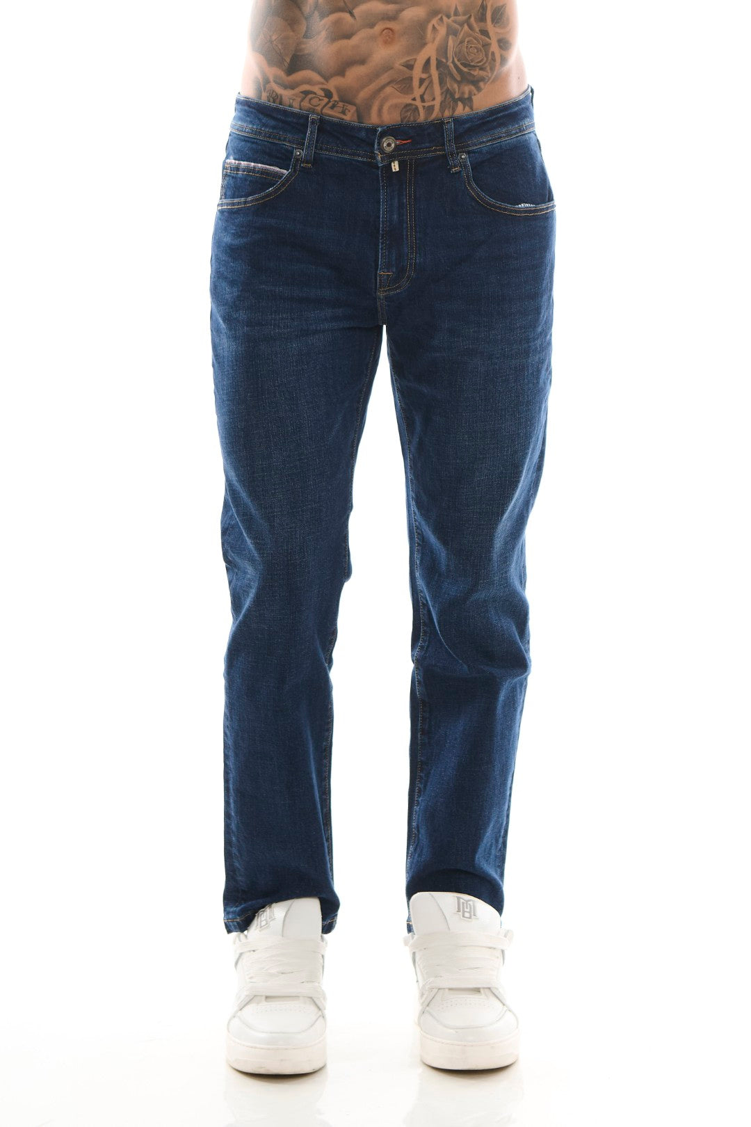 Jeans 5 tasche Carrot Scuro