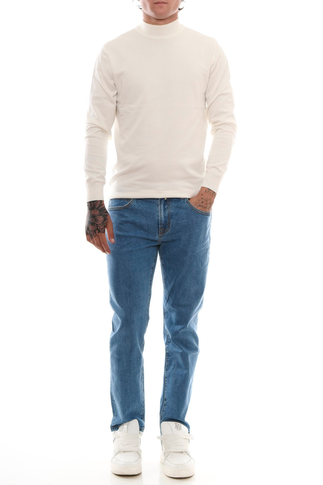 Jeans 5 tasche Carrot Chiaro