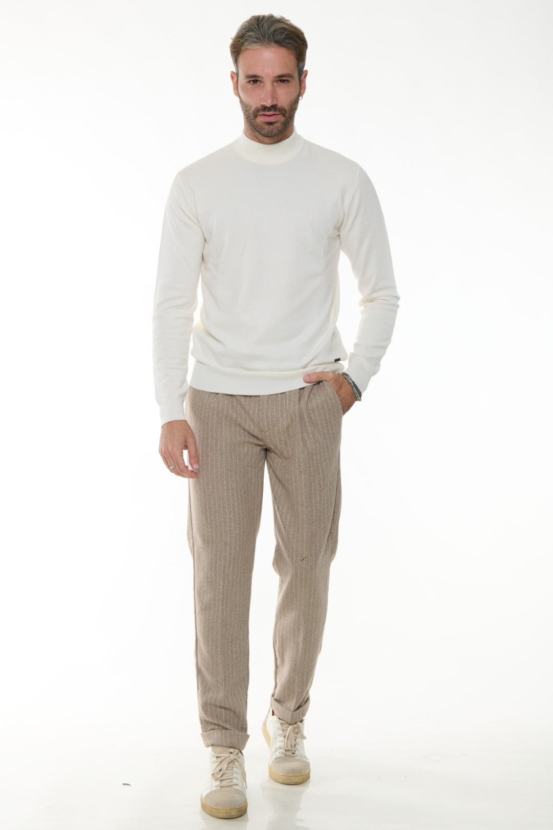 Pantalone Tasca America Misto Lana