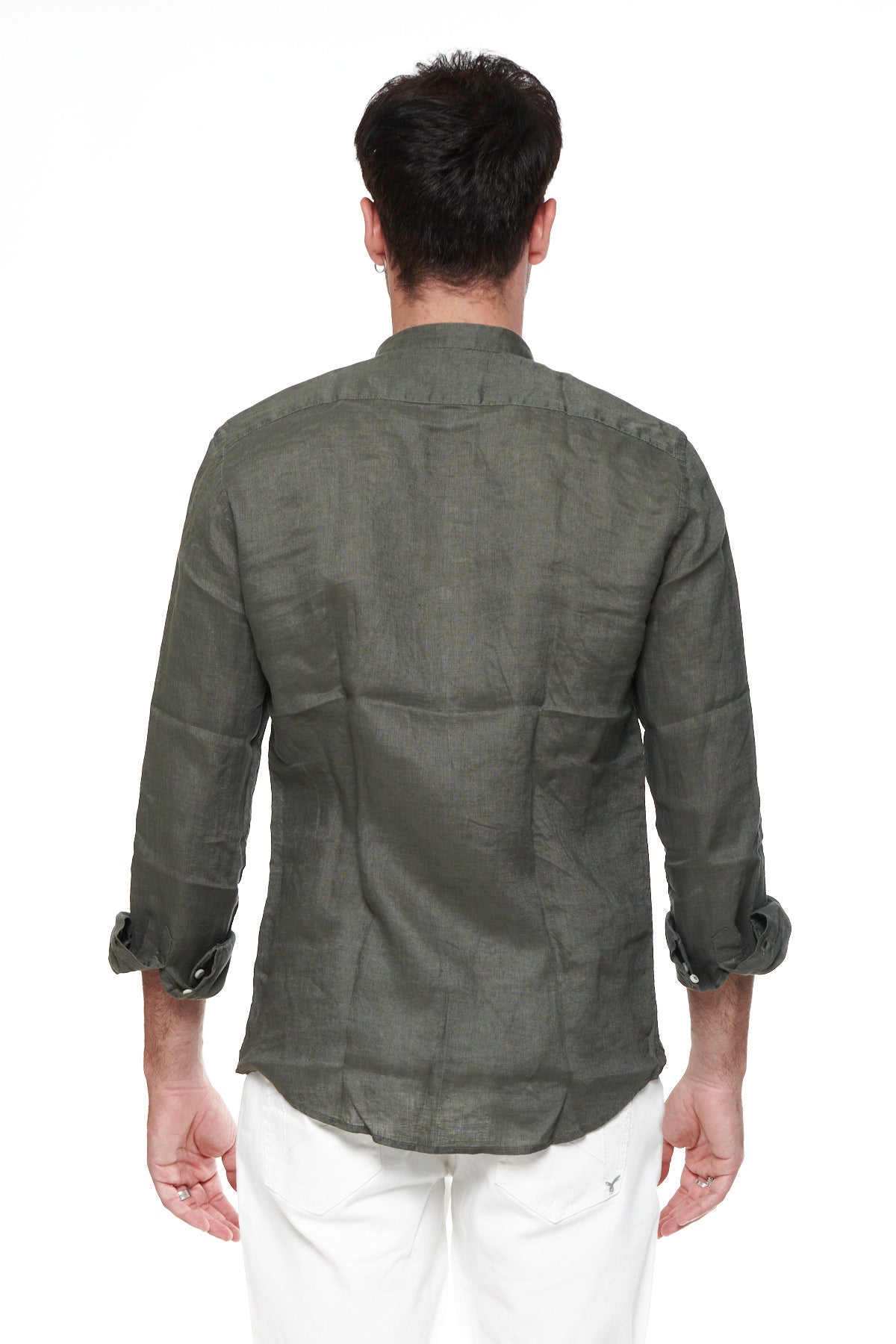 Camicia coreana Puro Lino