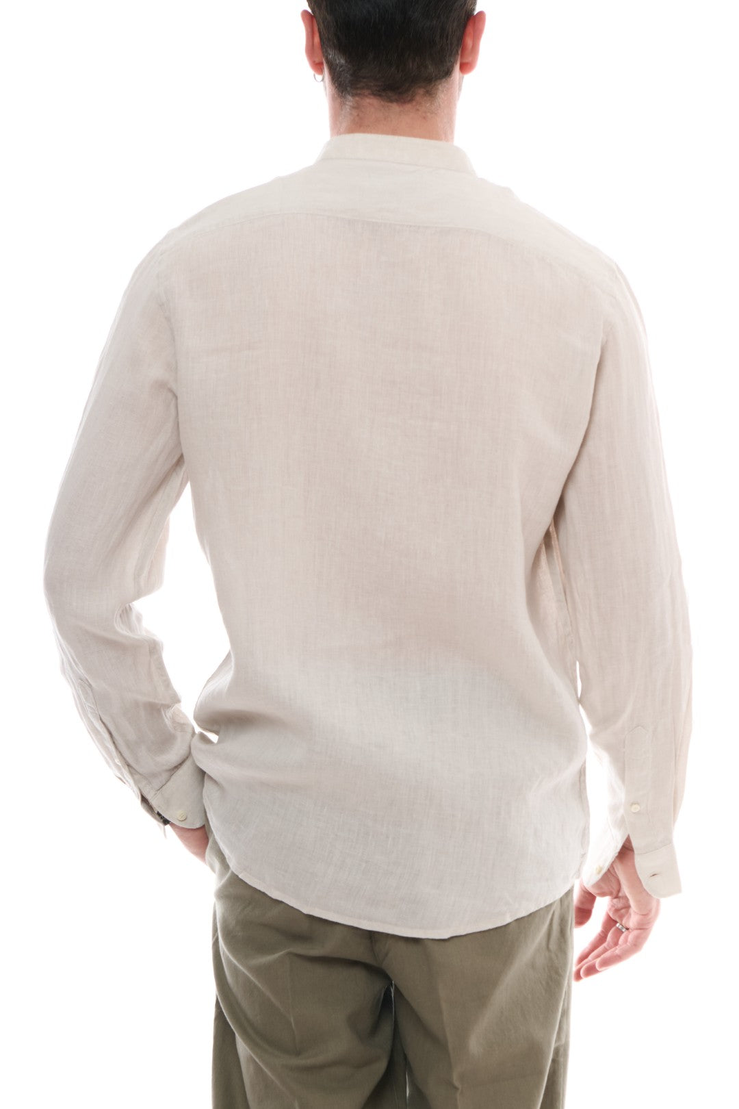 Camicia coreana Puro Lino