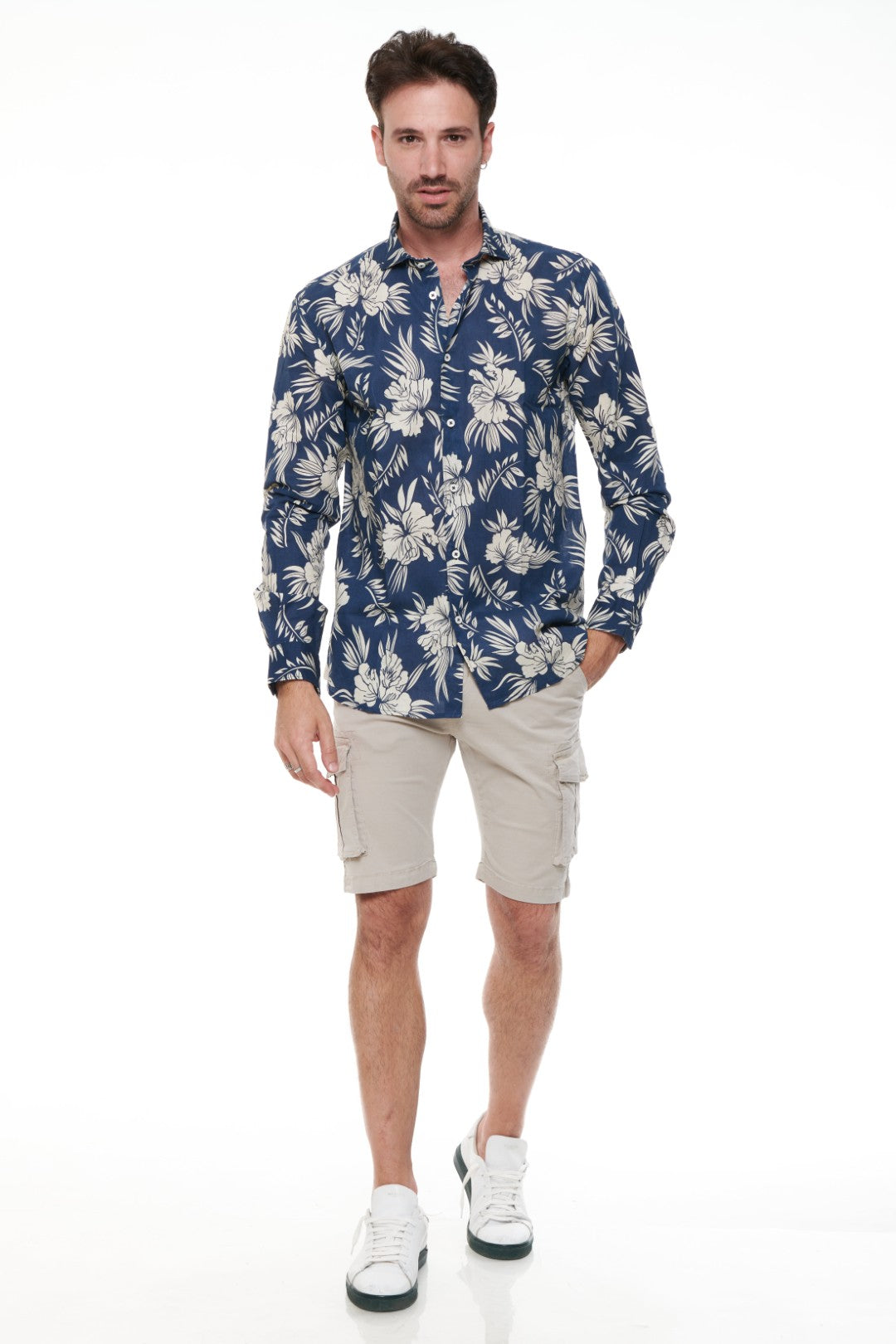 Camicia Fiore Hawaiano