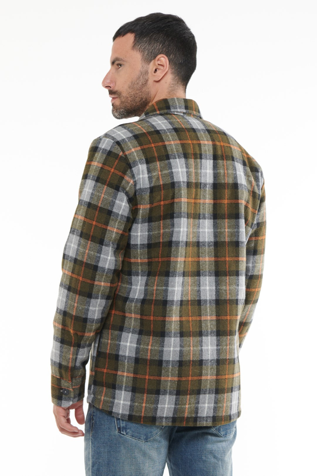 Camicia imbottita a quadri