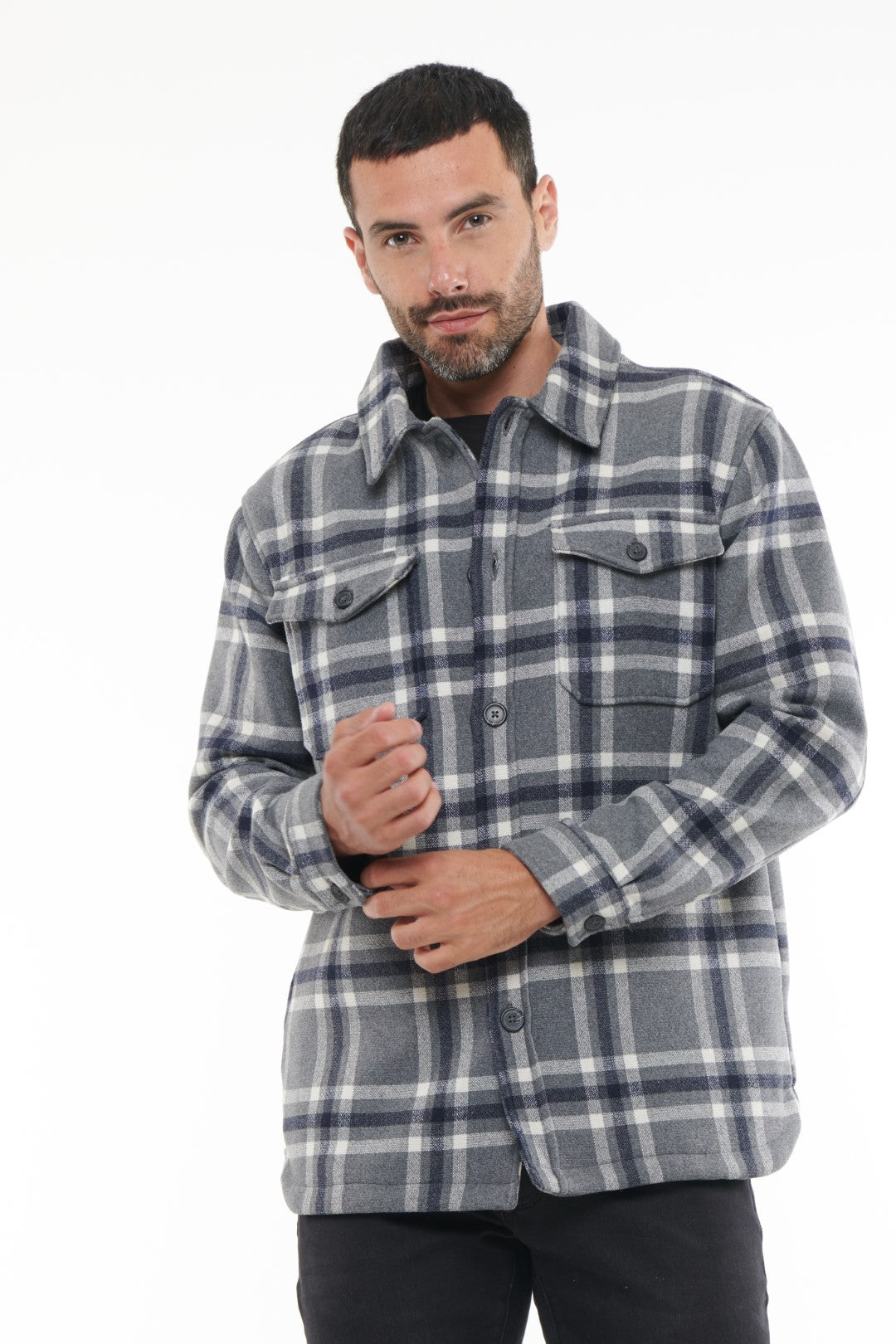 Camicia Uomo Polo Ralph Lauren Custom Fit In Cotone A Quadri Celeste P29971 1