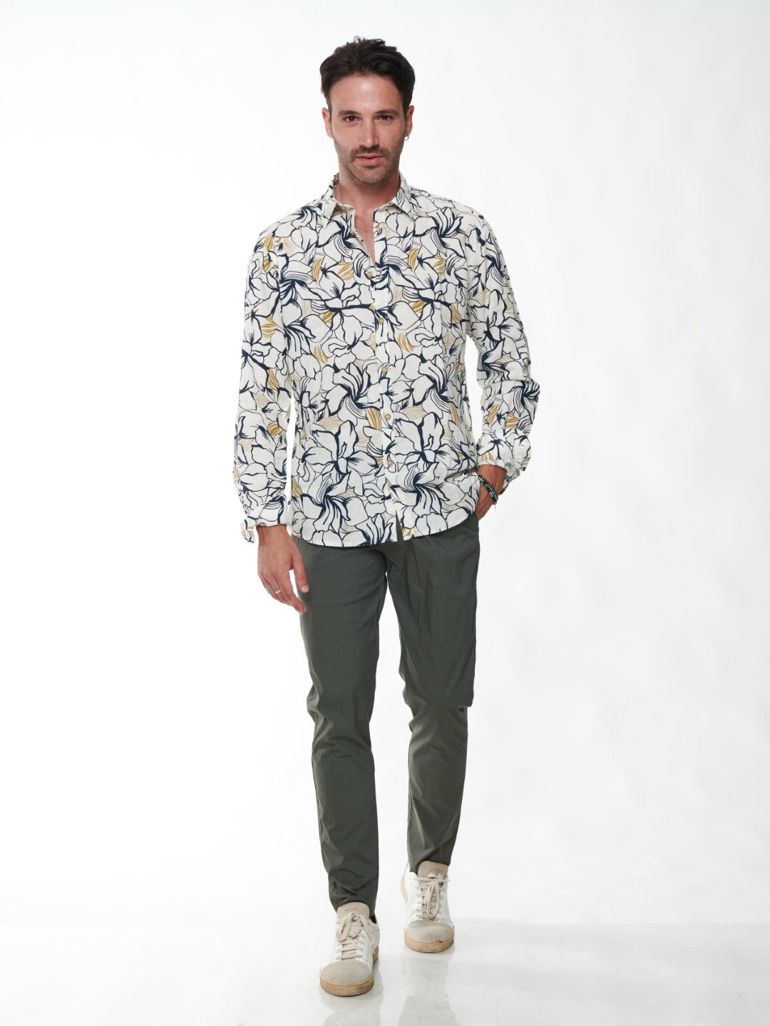 Camicia collo Francese Fantasia