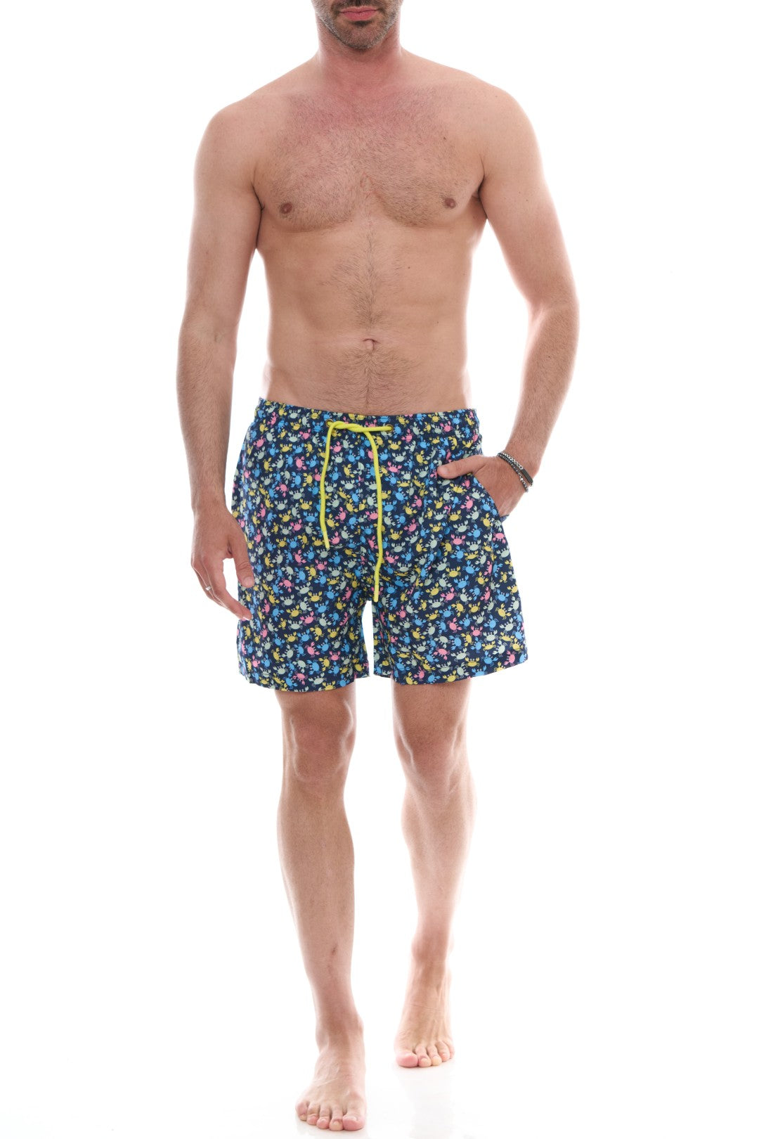 Costume mare Crab muticolor