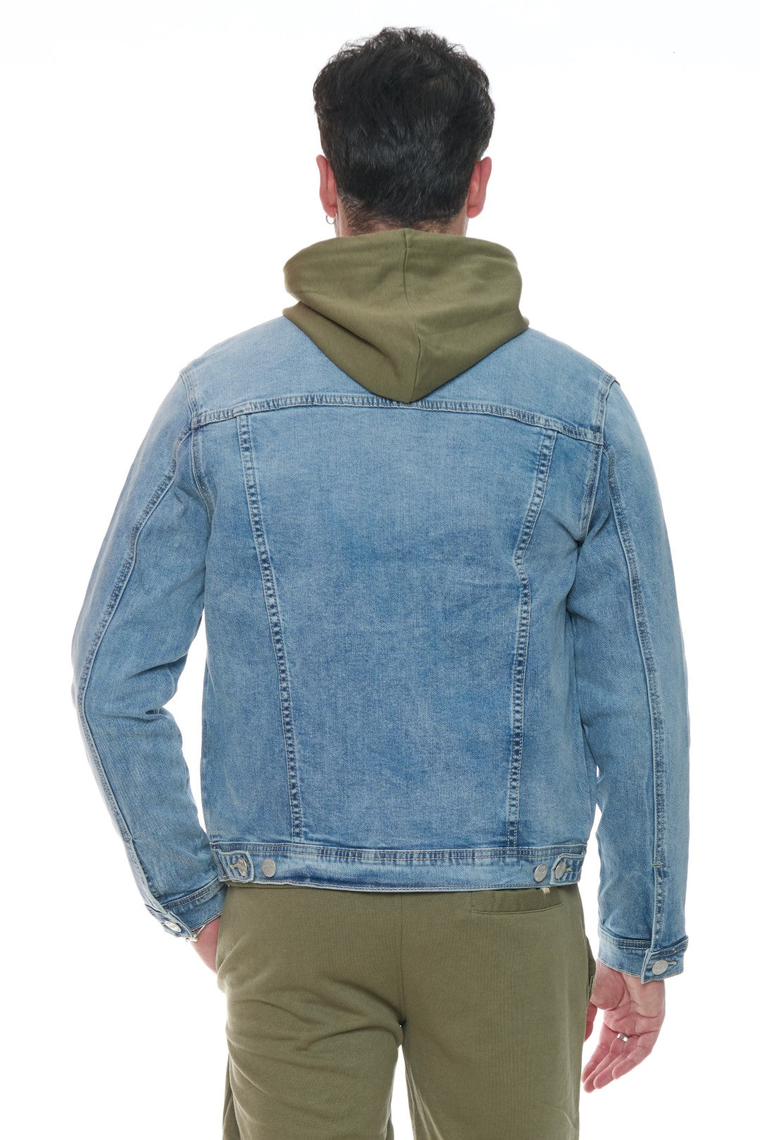 Giubbotto Denim light wash