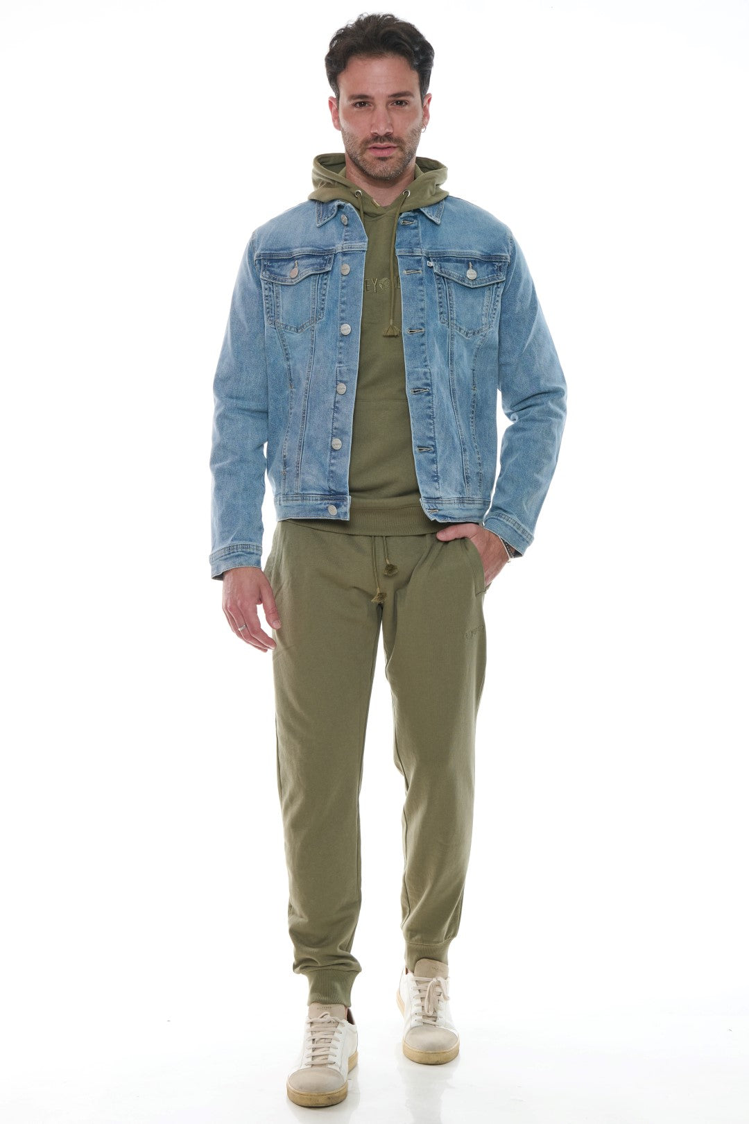Giubbotto Denim light wash