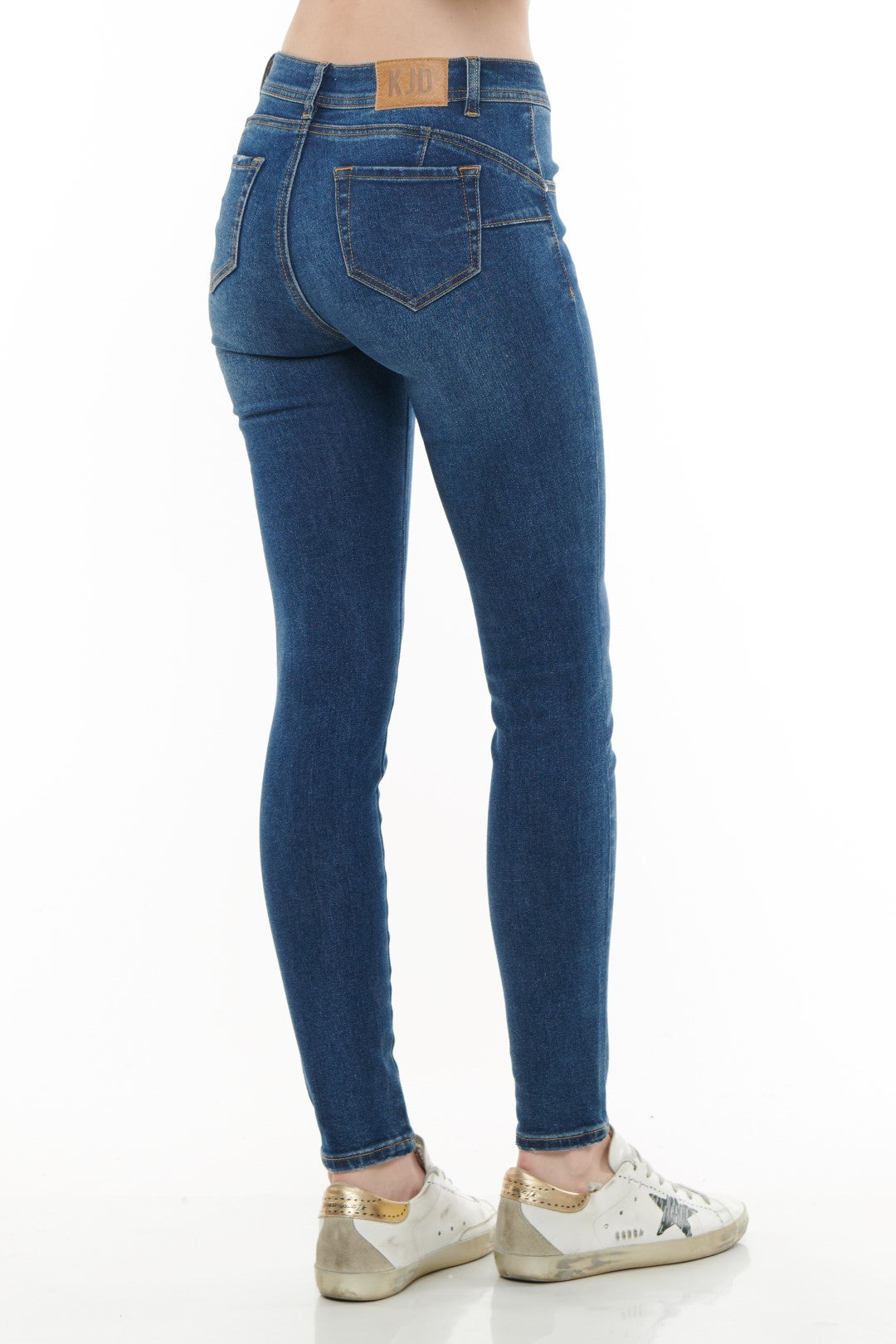 Jeans 5 Tasche con Bottoni