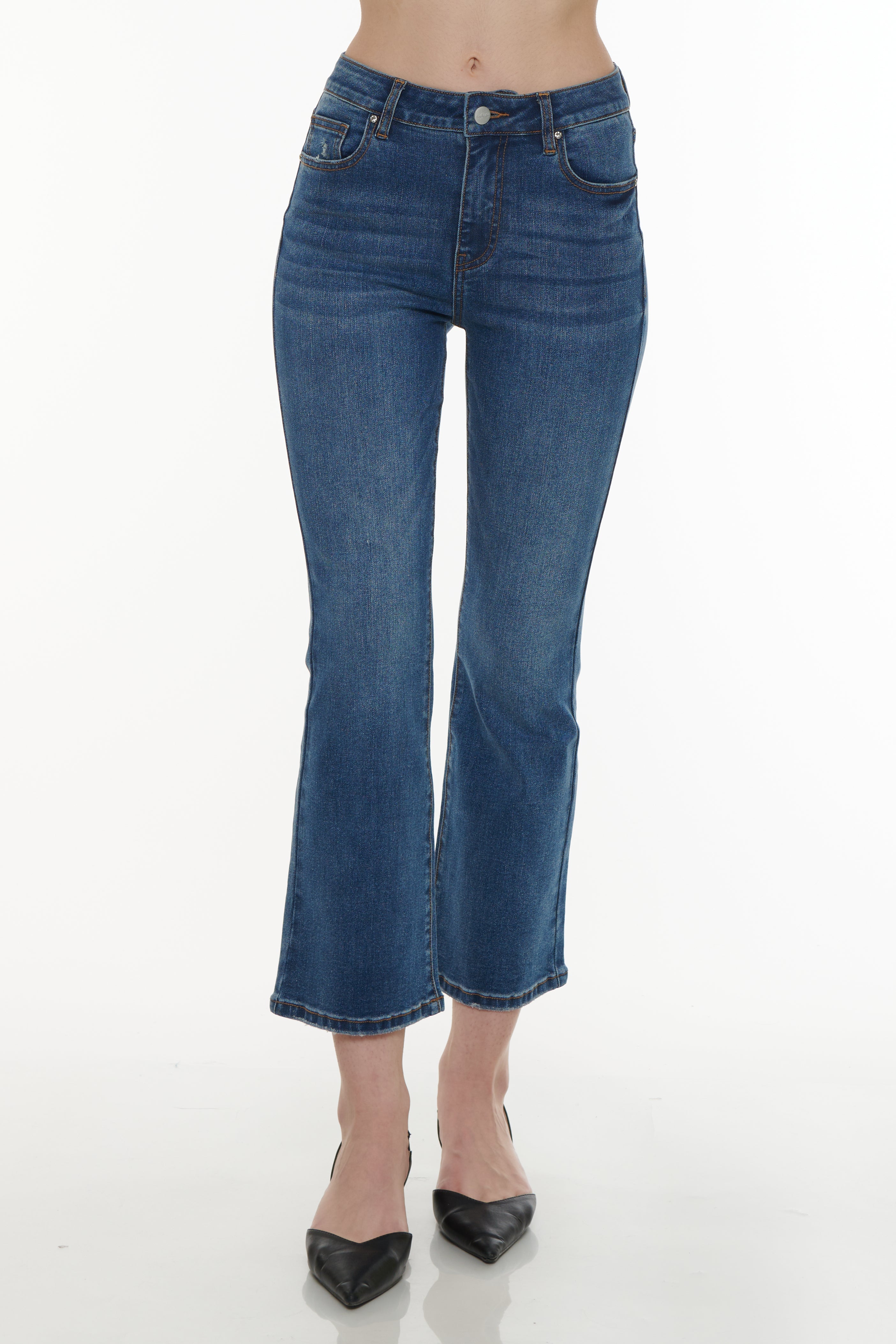 Jeans Capri a zampa