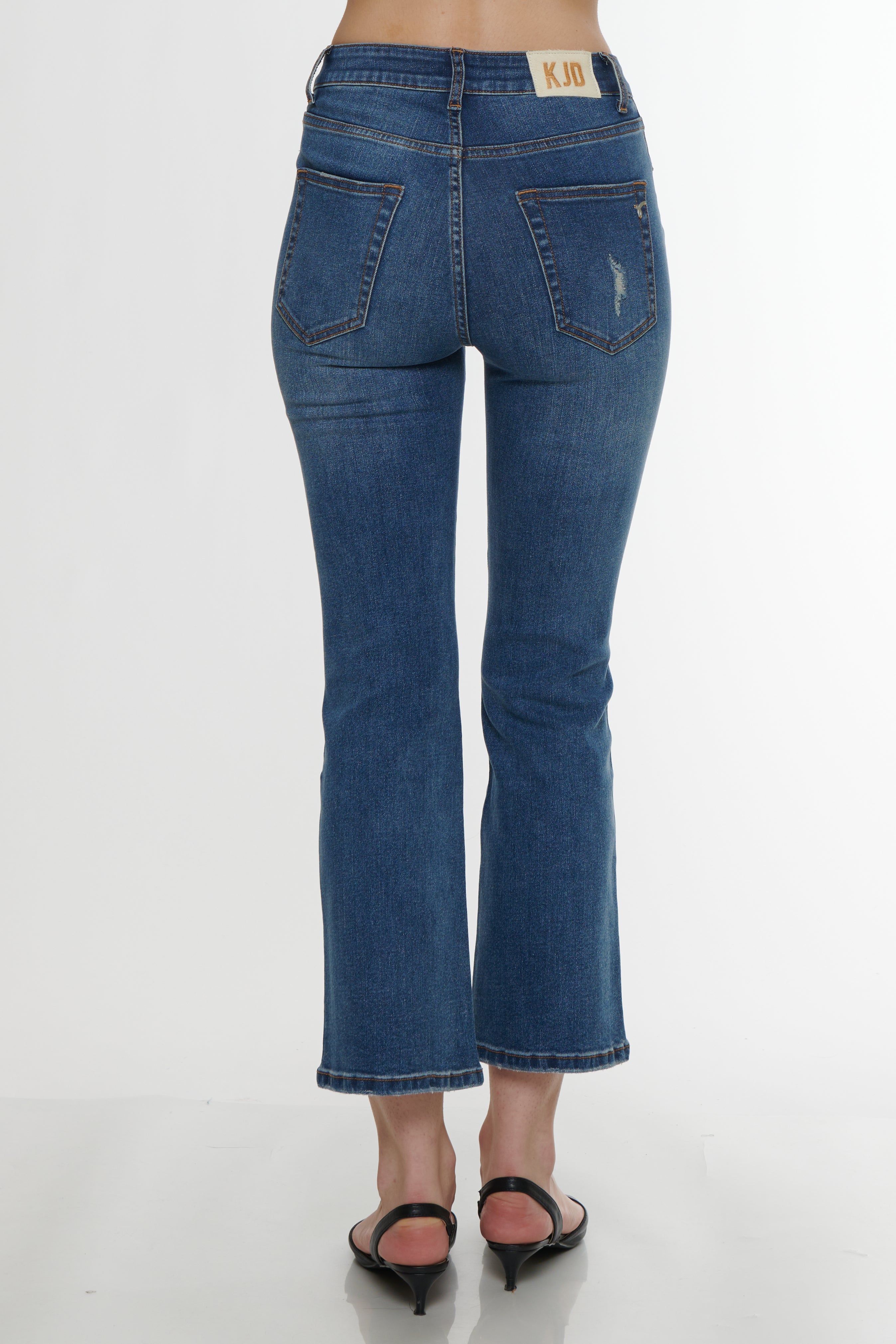 Jeans Capri a zampa