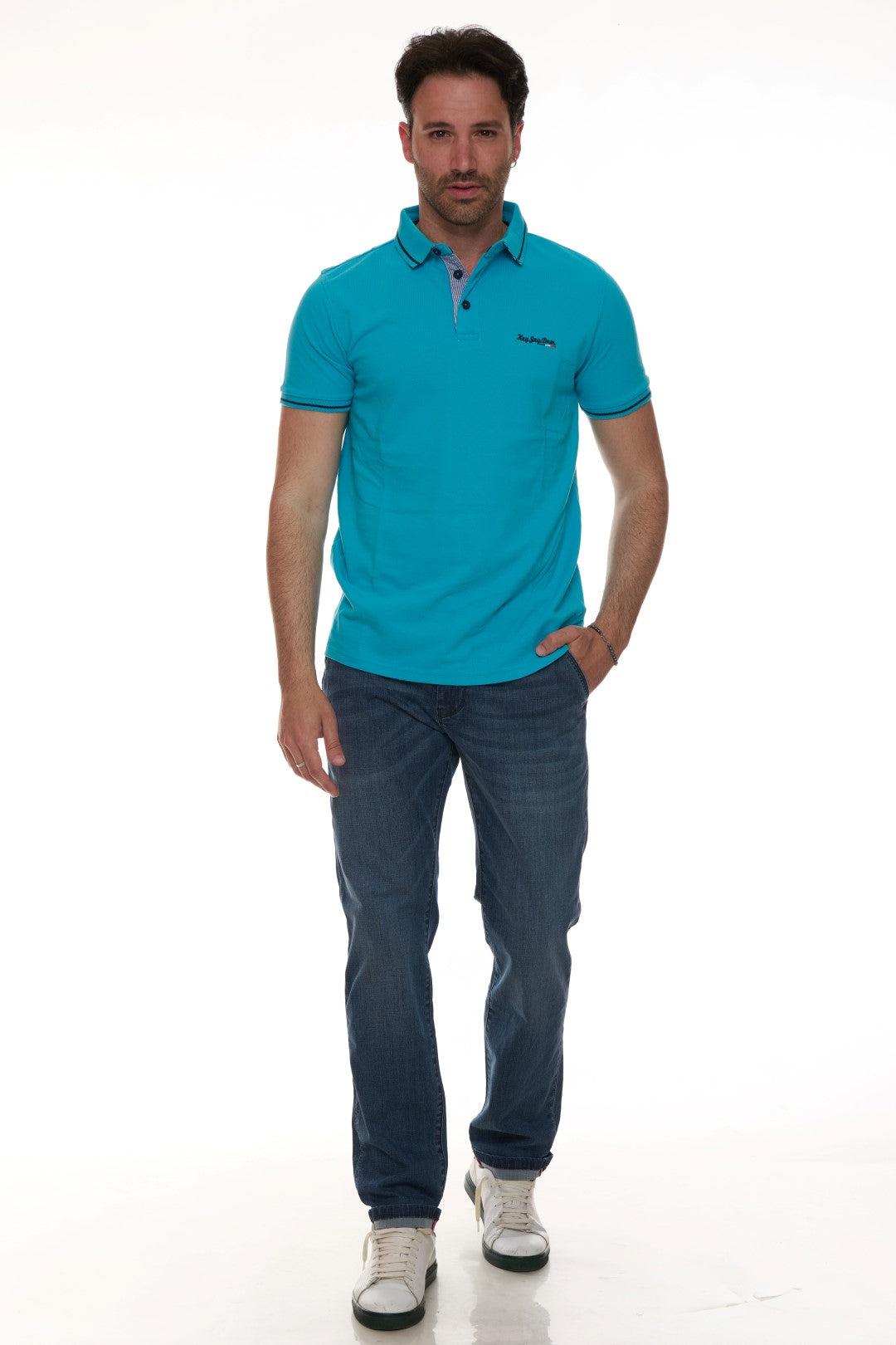 Polo con ricamo Logato