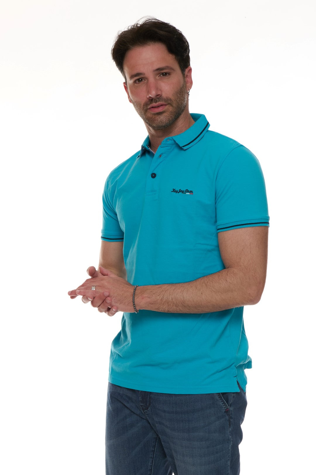 Polo con ricamo Logato
