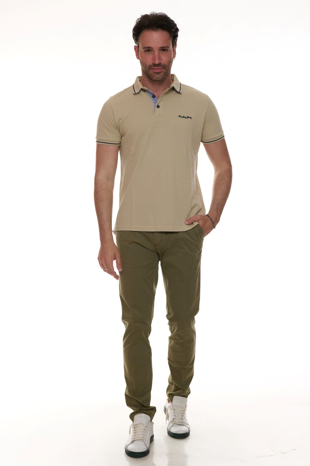 Polo con ricamo Logato