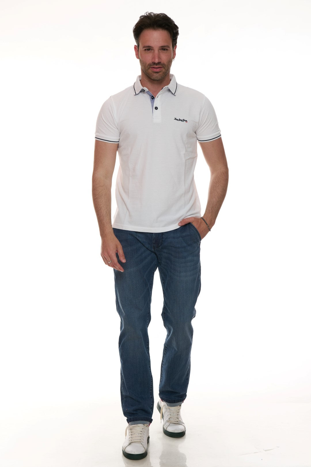 Polo con ricamo Logato