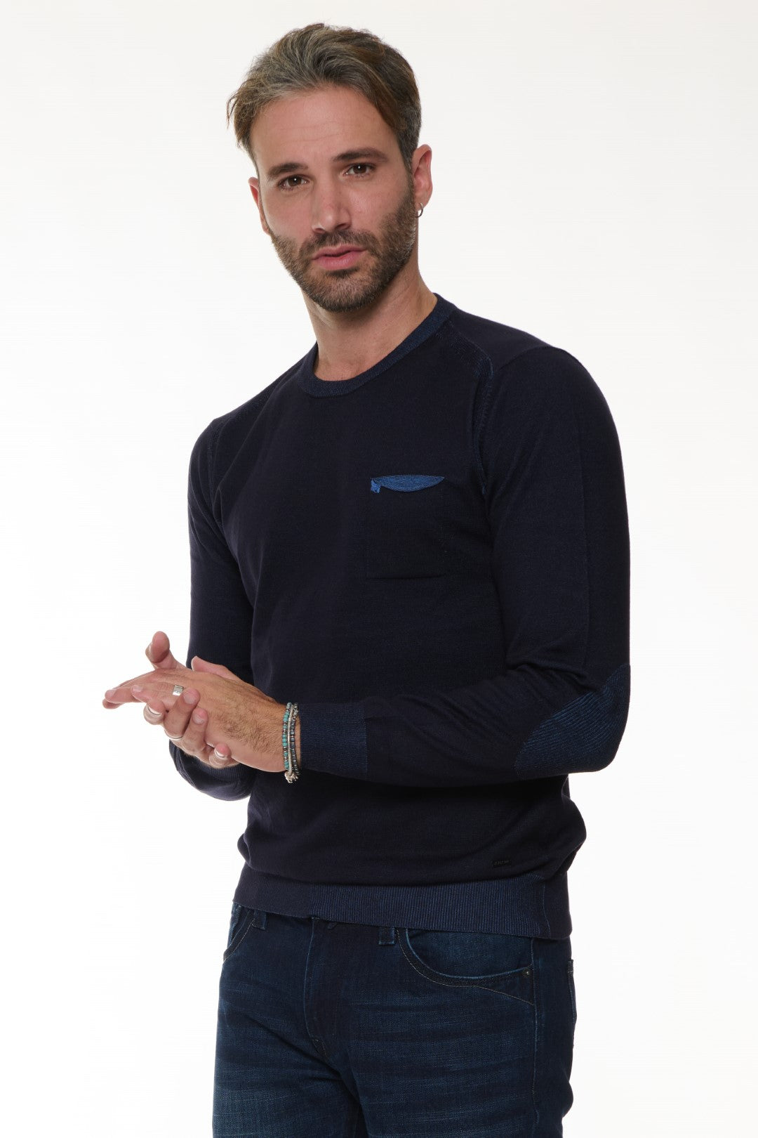 Maglia Girocollo con Taschino