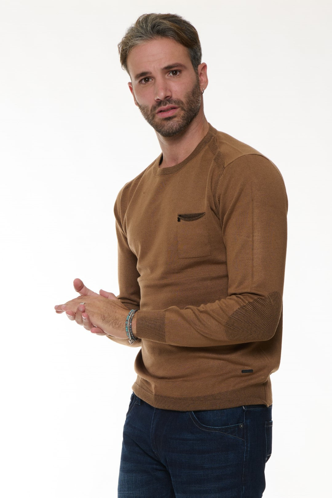 Maglia Girocollo con Taschino