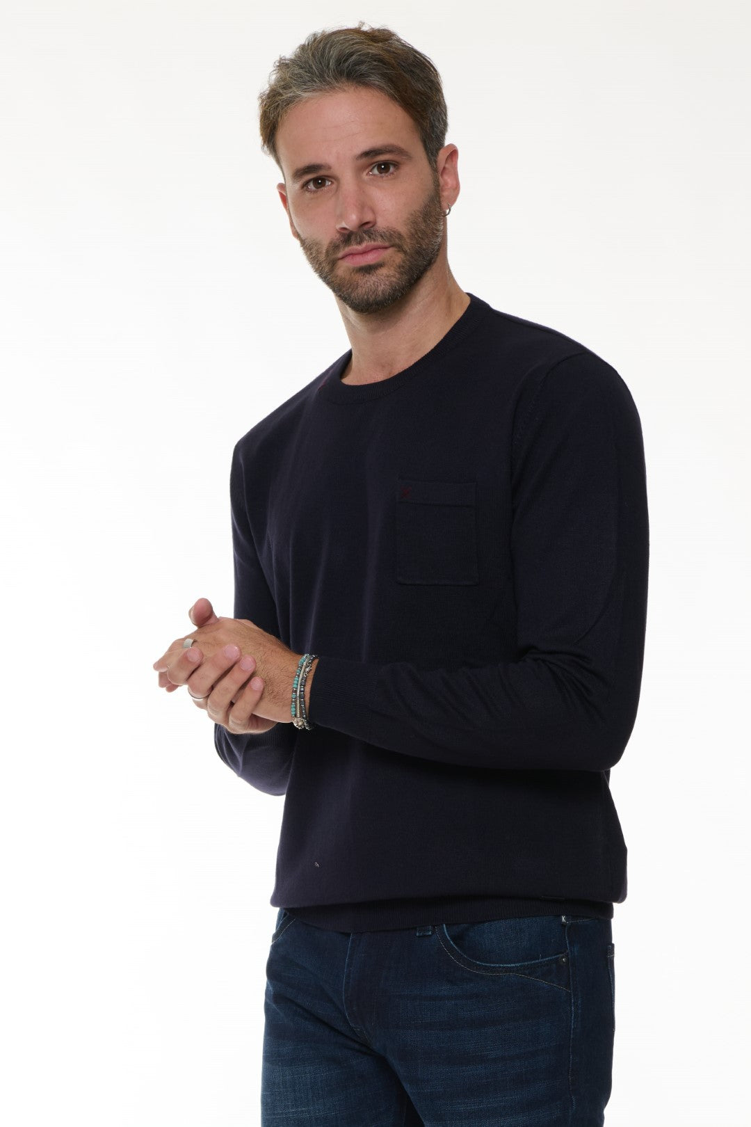 Maglia Girocollo con Taschino