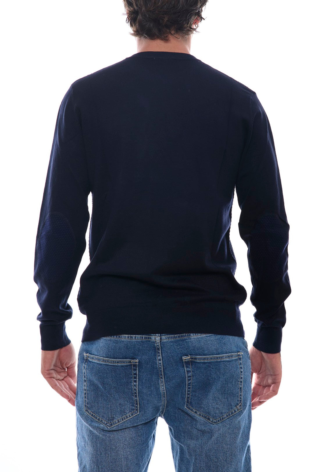 Maglia Jacquard con toppe