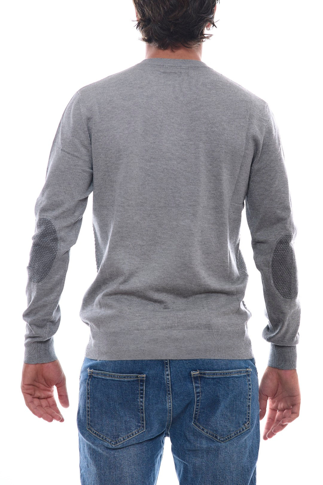 Maglia Jacquard con toppe