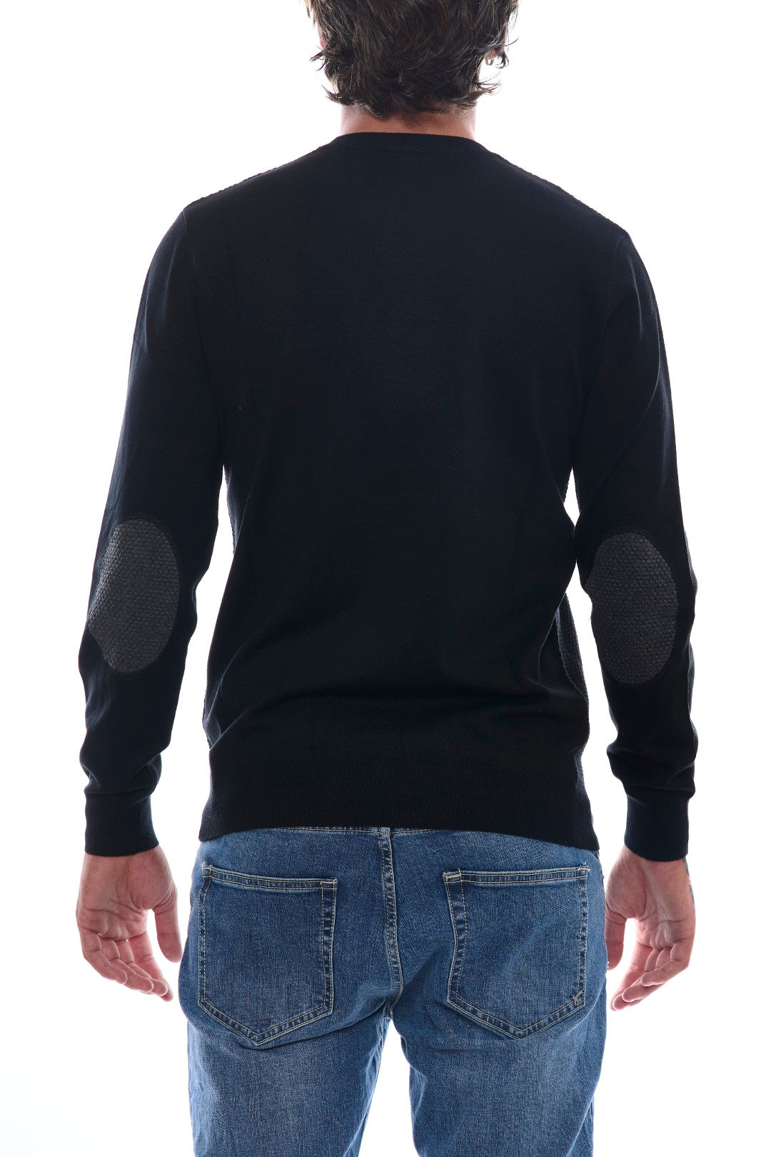 Maglia Jacquard con toppe