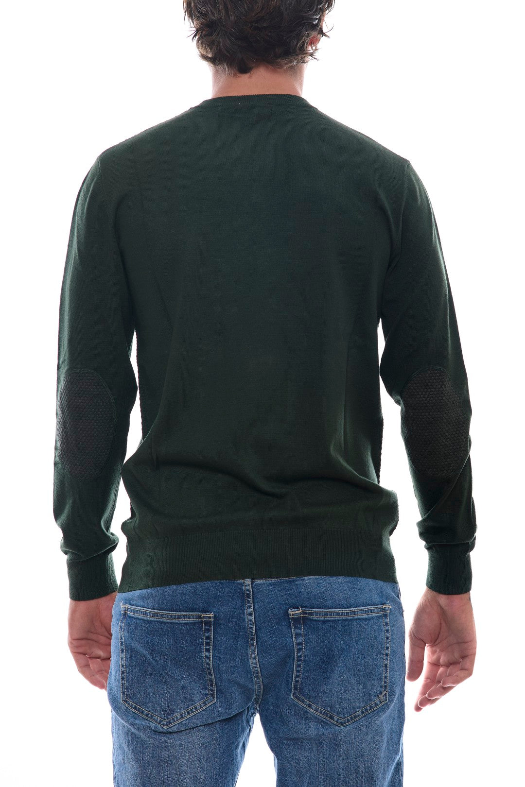 Maglia Jacquard con toppe