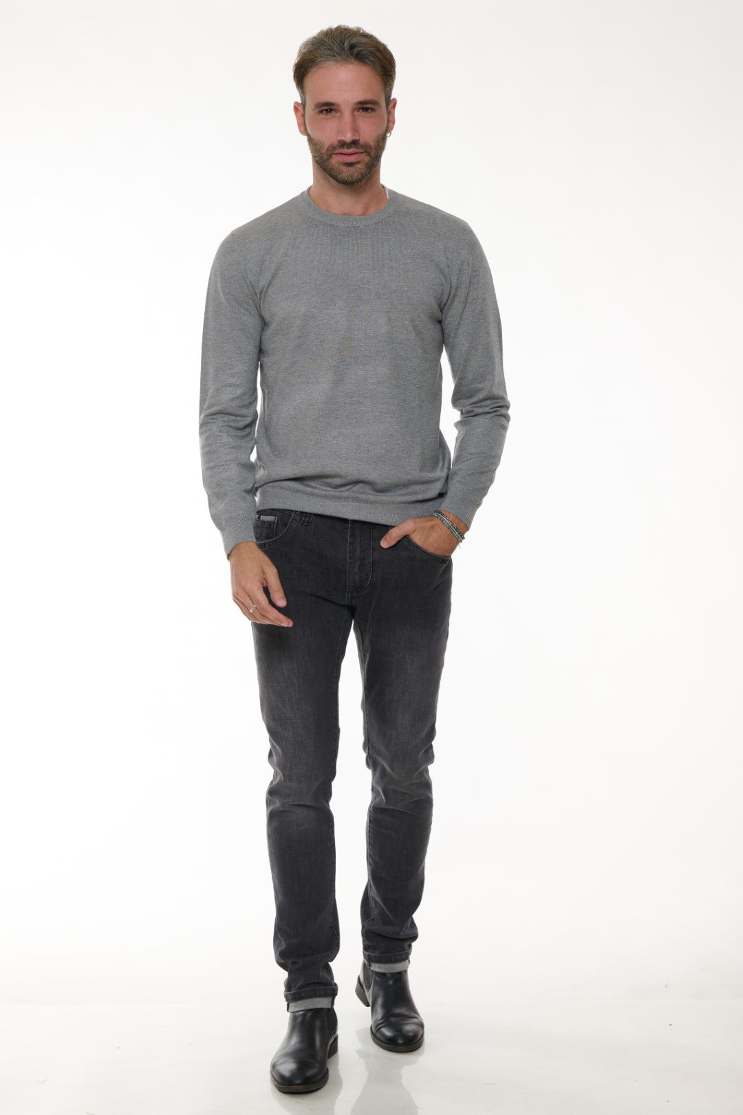 Basic Crewneck Sweater