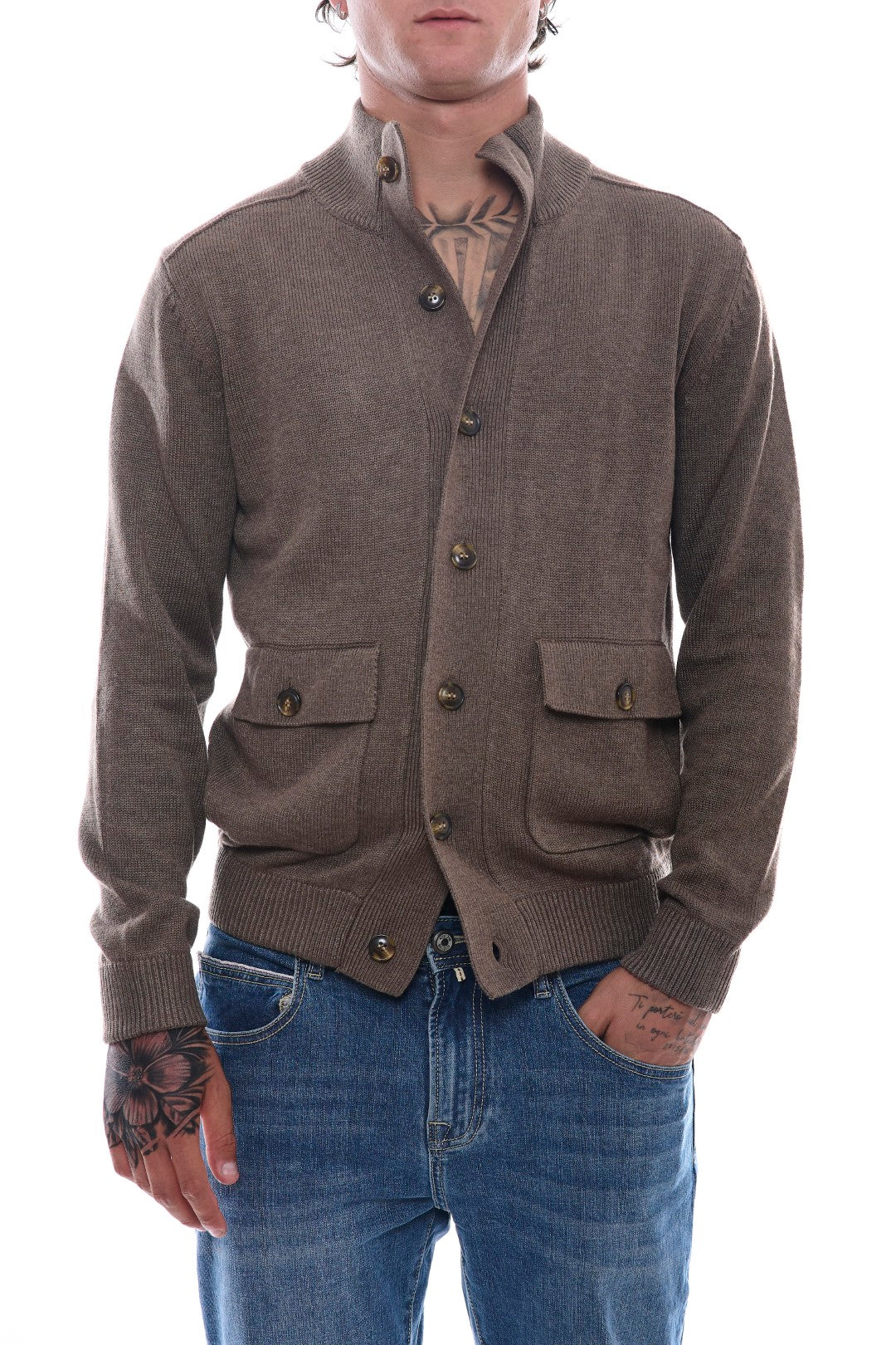 Cardigan in Maglia