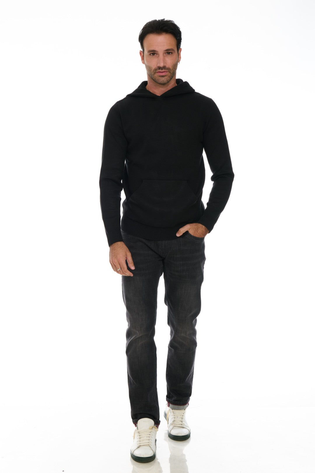 Maglia con cappuccio