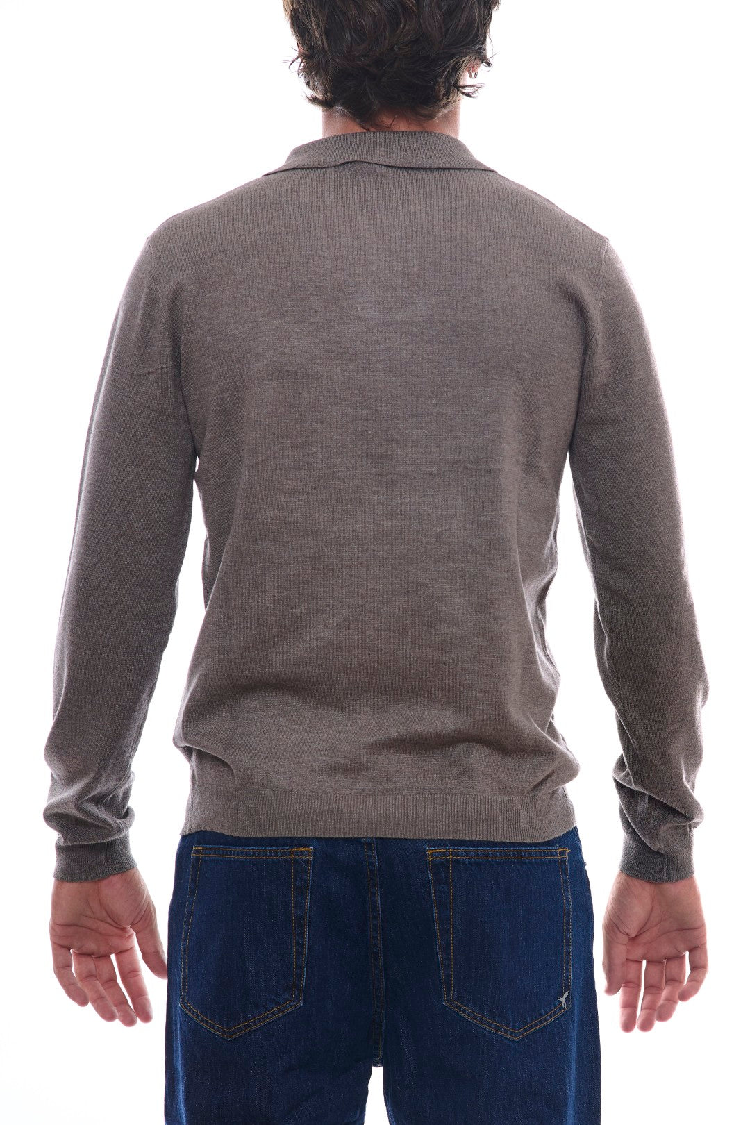 Polo in Maglia collo Derby