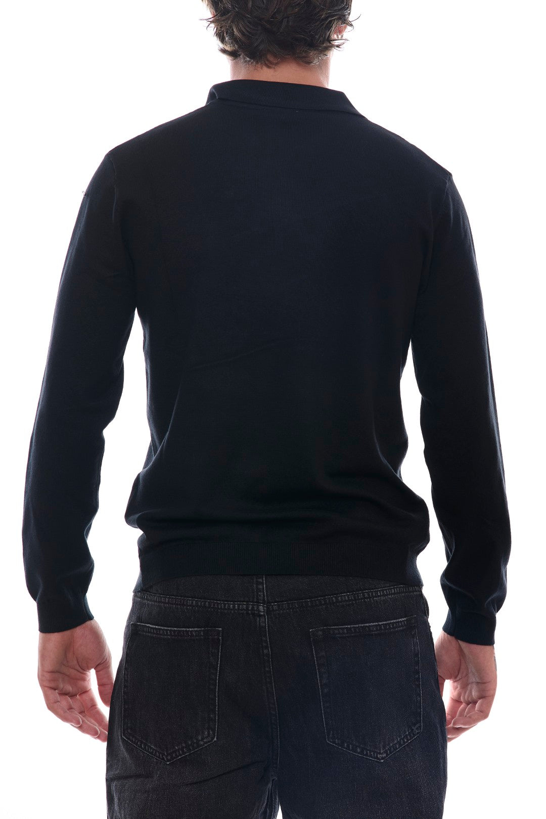 Polo in Maglia collo Derby
