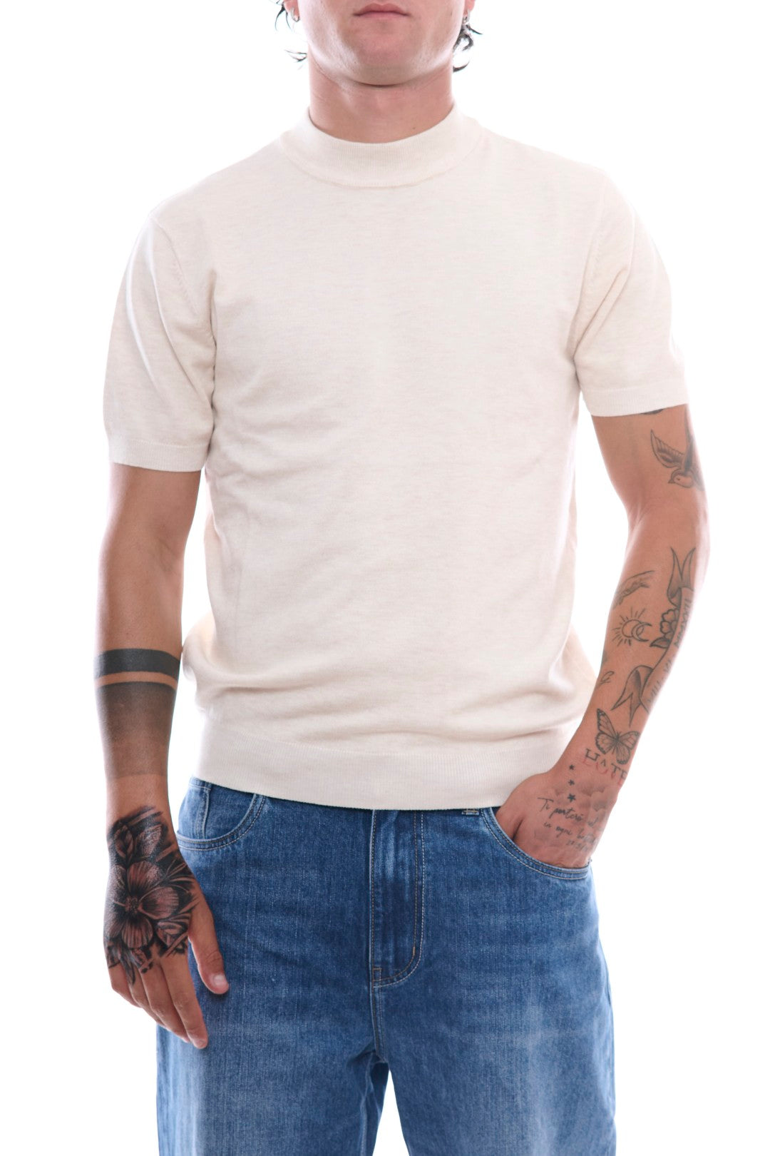 Maglia Lupetto Manica Corta