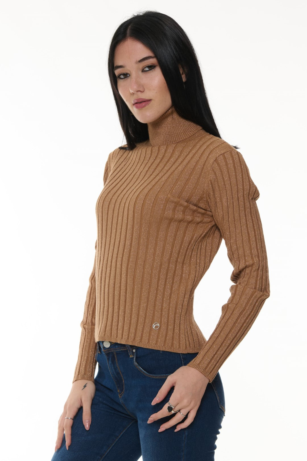 Maglia Dolcevita Lurex